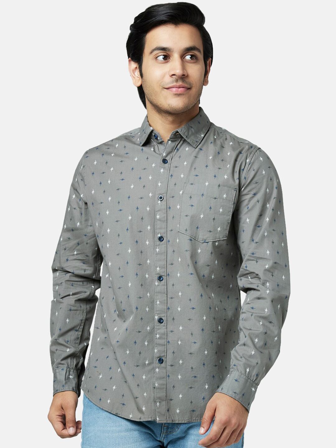 30% OFF on SF JEANS by Pantaloons Grey Top on Myntra