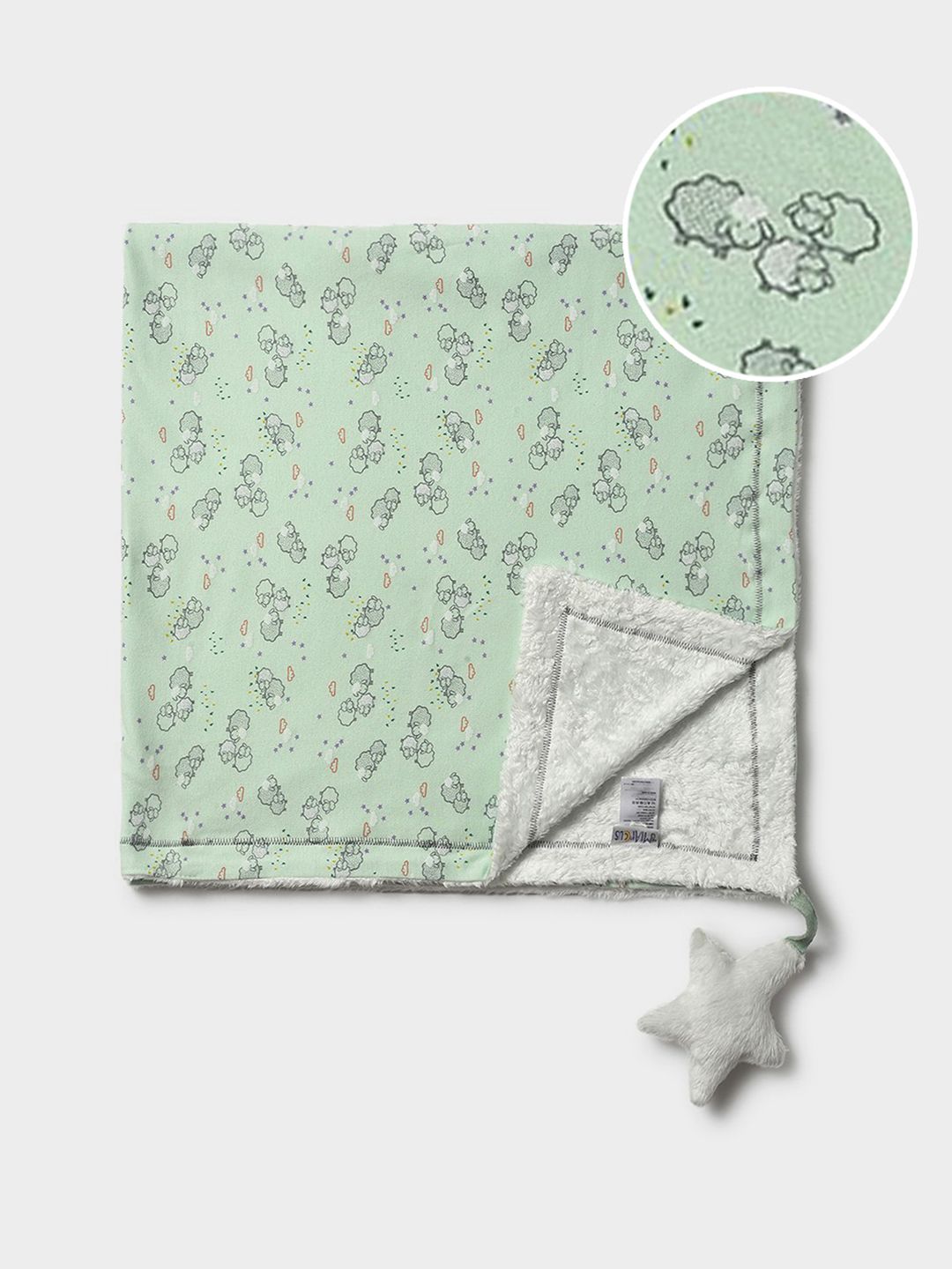 MiArcus Kids Cartoon Characters Print 180 GSM Single Cotton Blanket-image-37