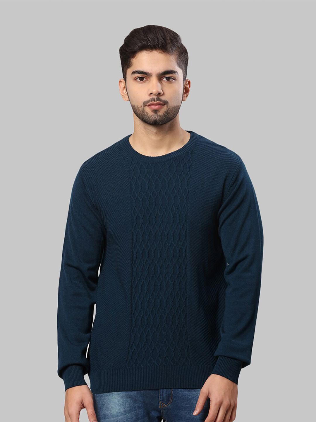 Raymond Men Blue Pullover-picture-34