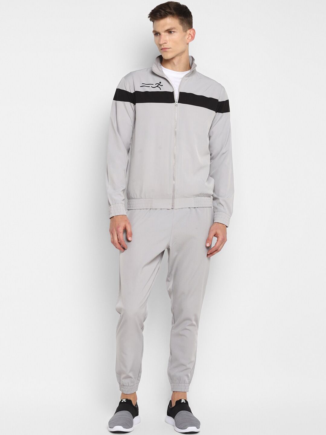 Yuuki Men Grey Tracksuits-image-46