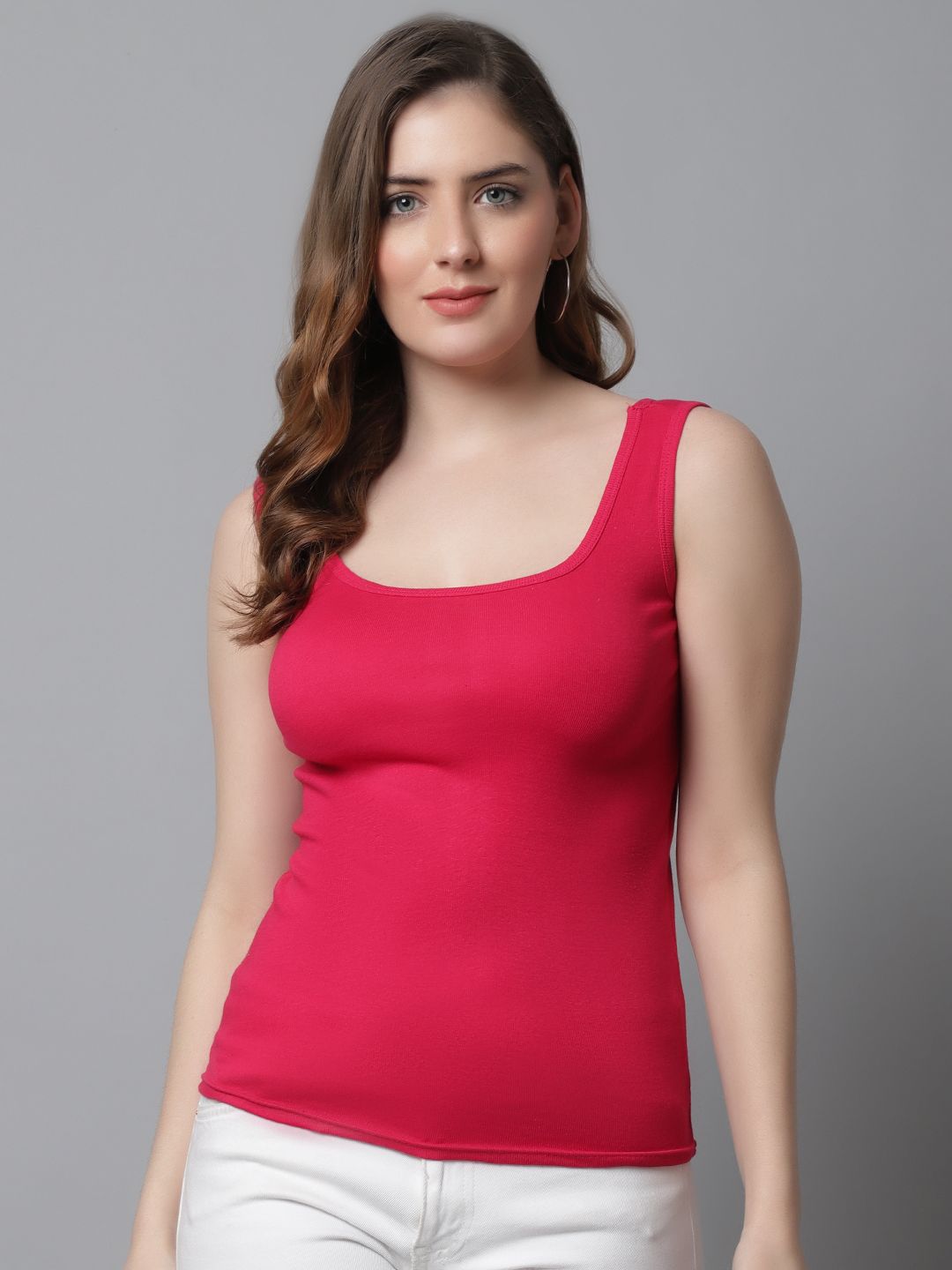 KEX Women Pink Tank Top-image-10