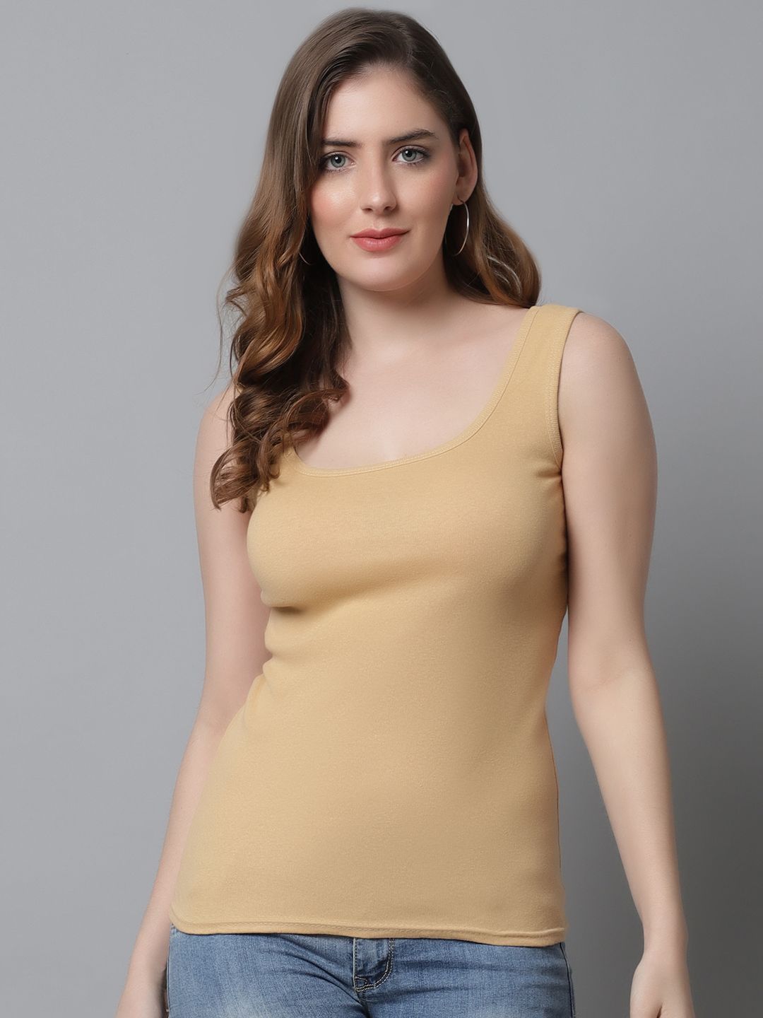 KEX Women Cotton Tank Camisoles-picture-41