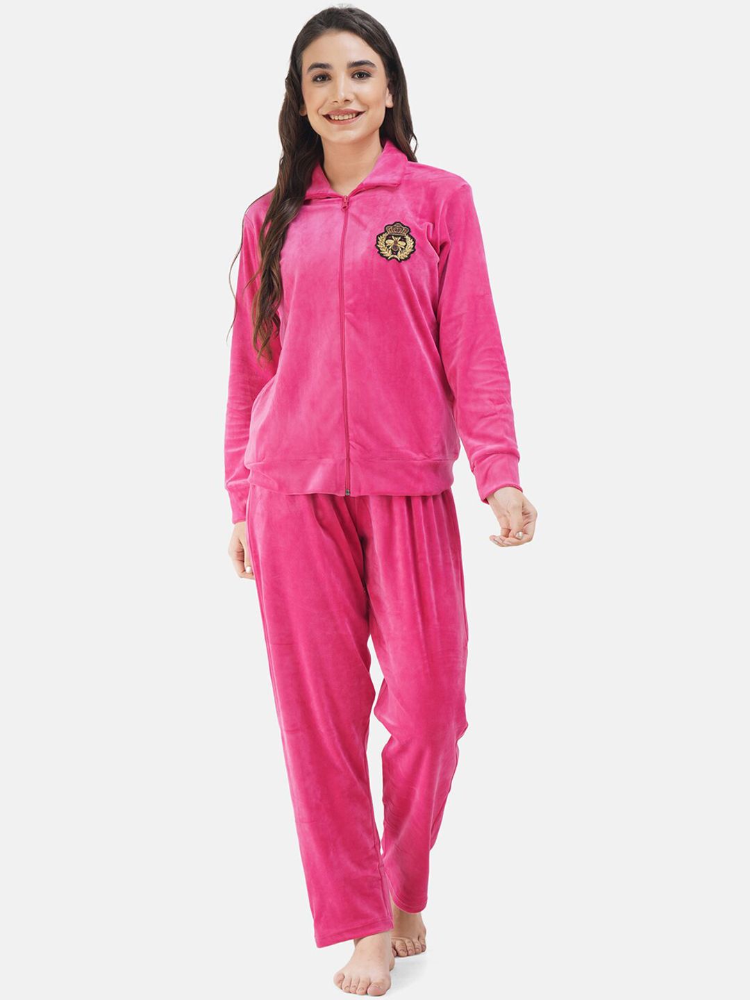 KOI SLEEPWEAR Women Pink Night suit-picture-51