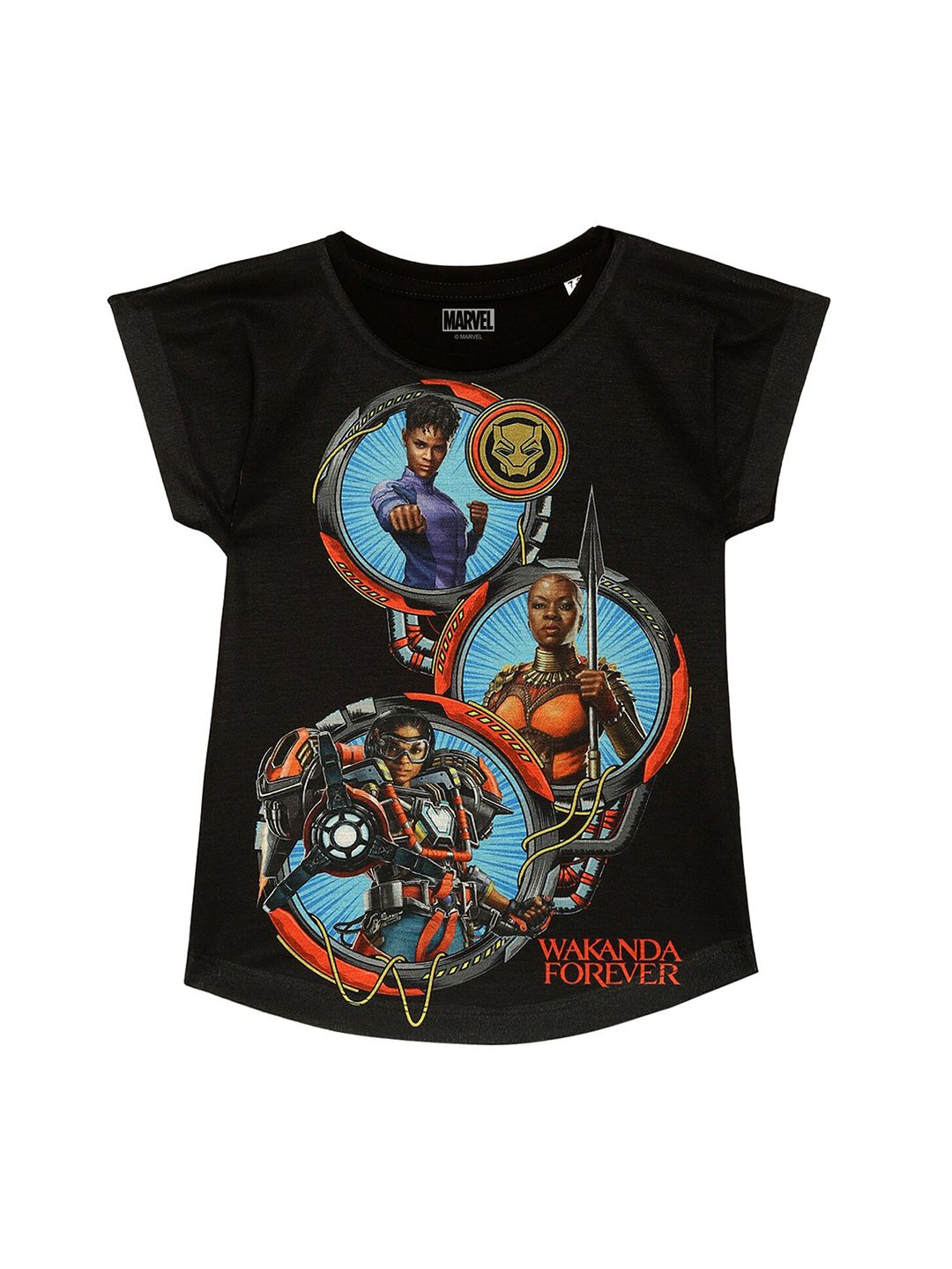 Marvel by Wear Your Mind Print Extended Sleeves Top-picture-36