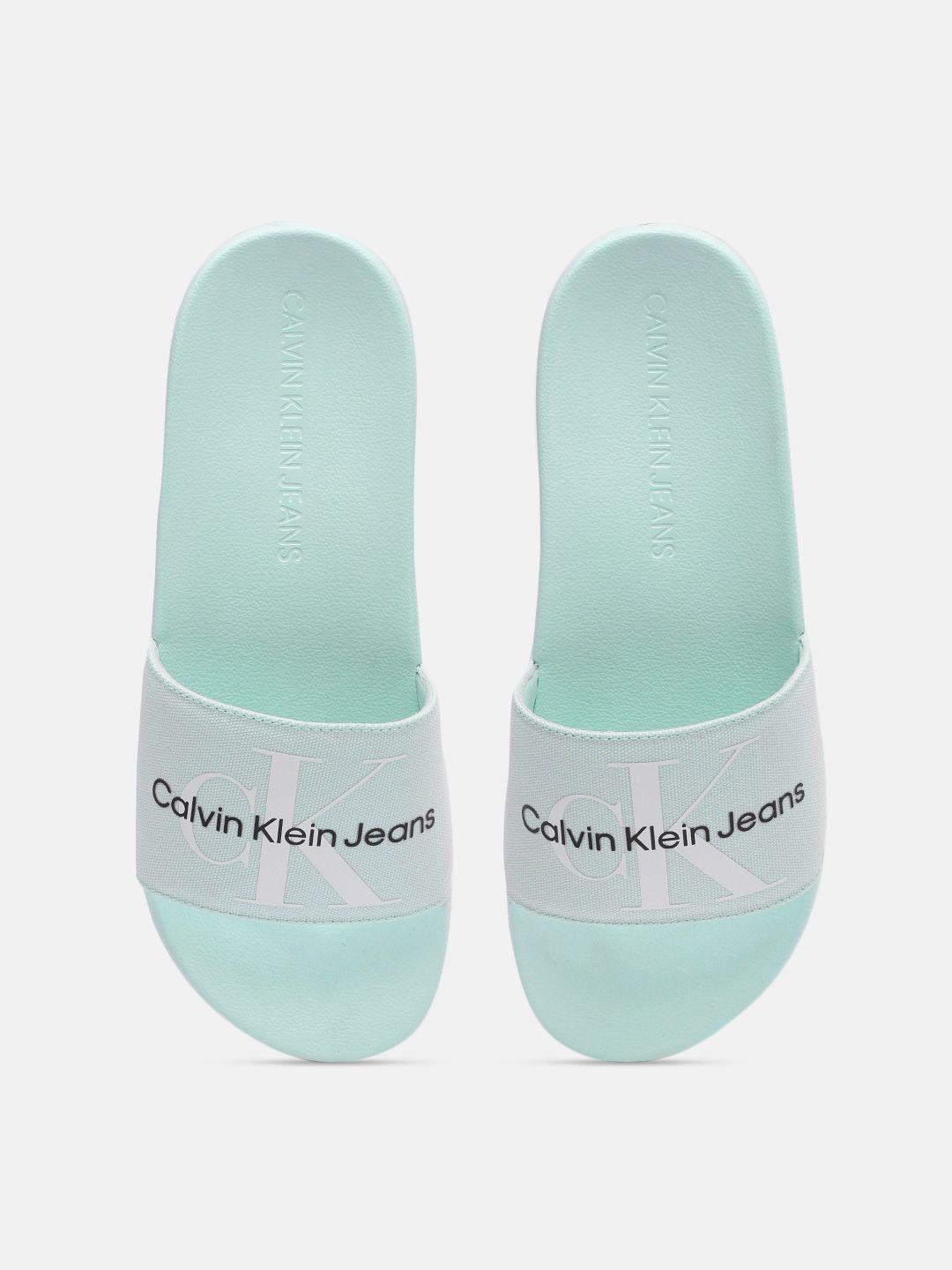 Buy Calvin Klein Calvin Klein Jeans Men Brand Logo Printed Sliders