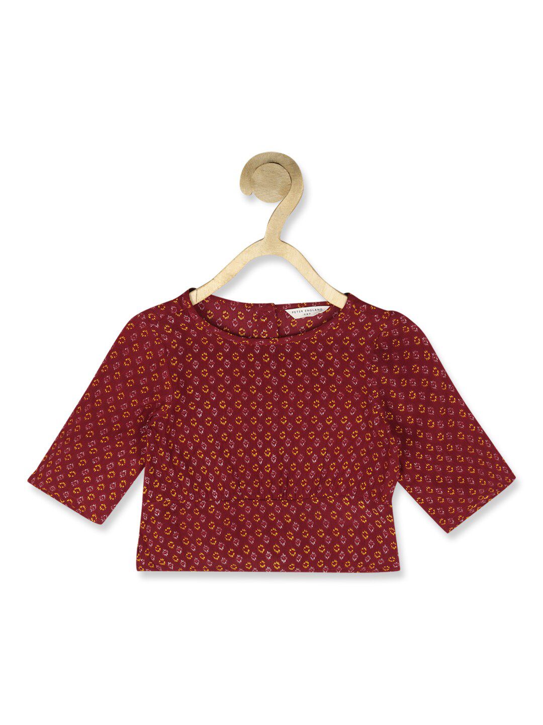 Peter England Girls Floral Printed Top-picture-28