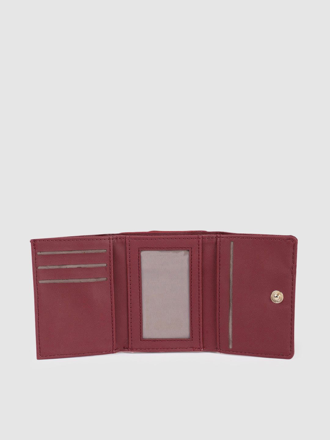 Baggit Women's 3 Fold Wallet - Large (Purple)