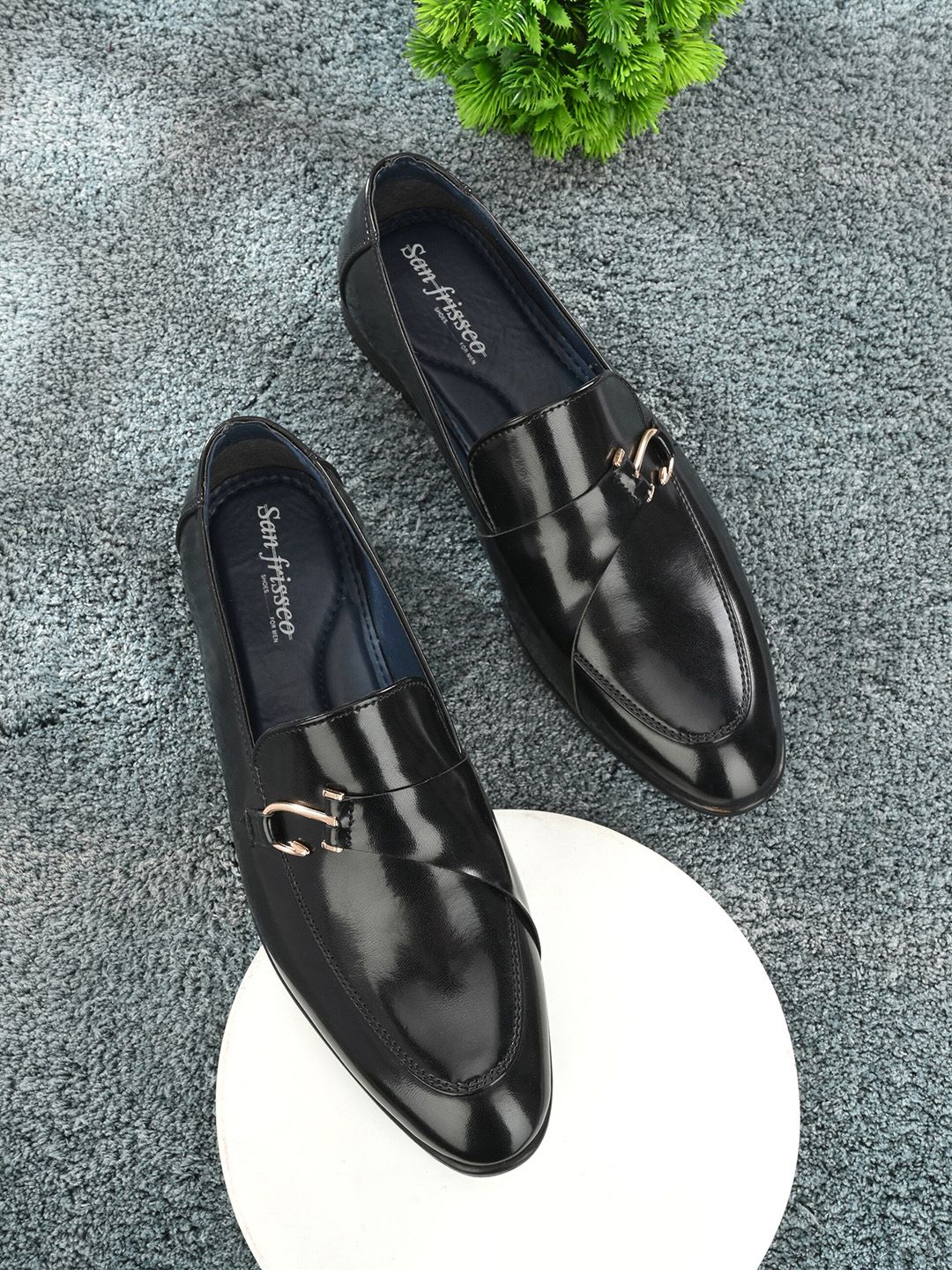 San Frissco Men Formal Slip-On Shoes-image-11