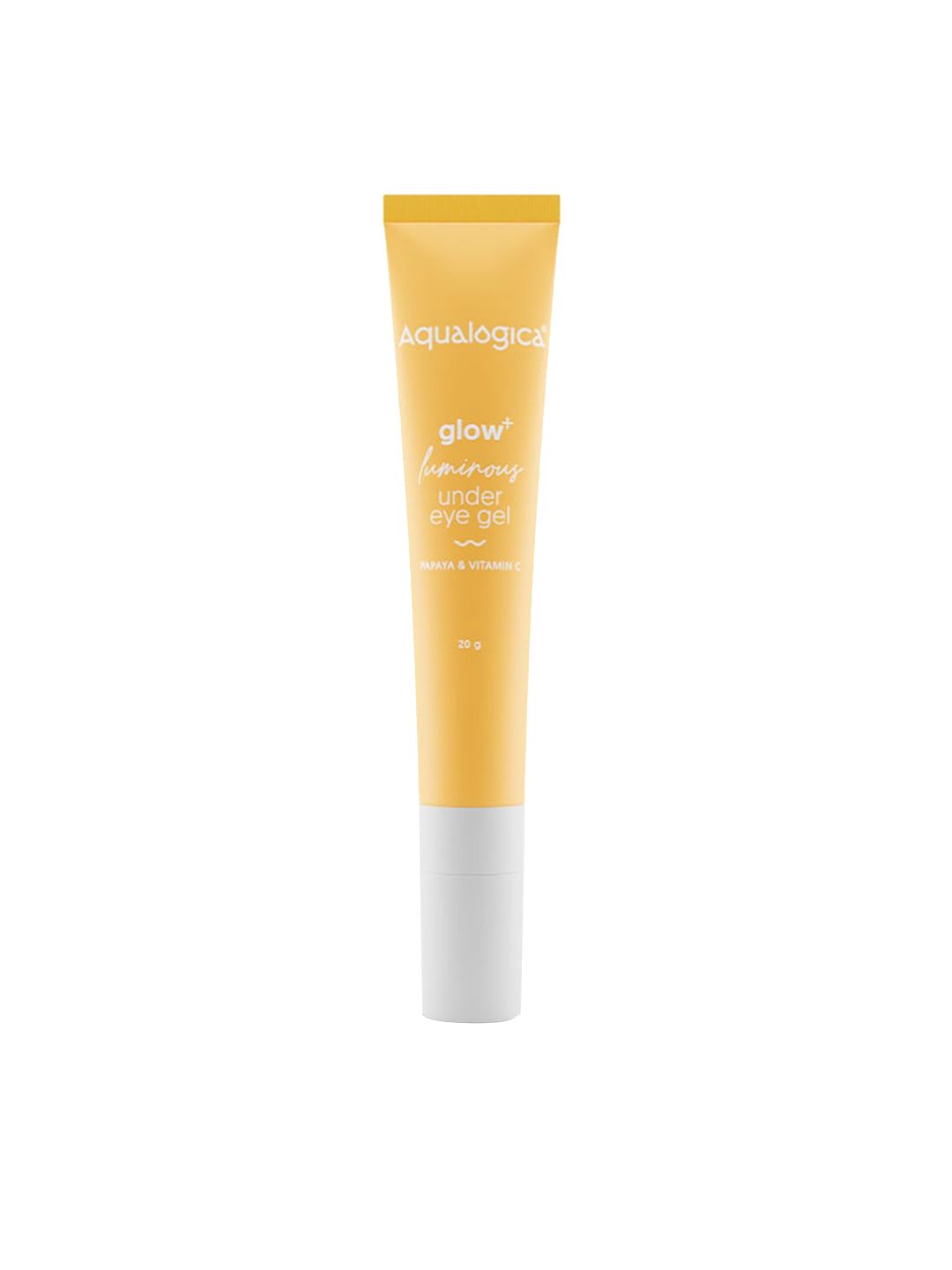 Aqualogica Glow Luminous Papaya & Vitamin C Under Eye Gel 20g