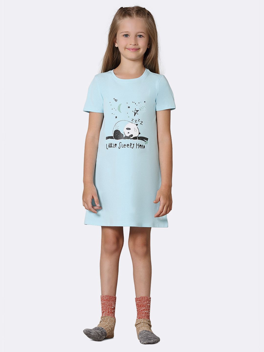 Van Heusen Girls Short Sleeve Round Neck T-Shirt Dress-image-36