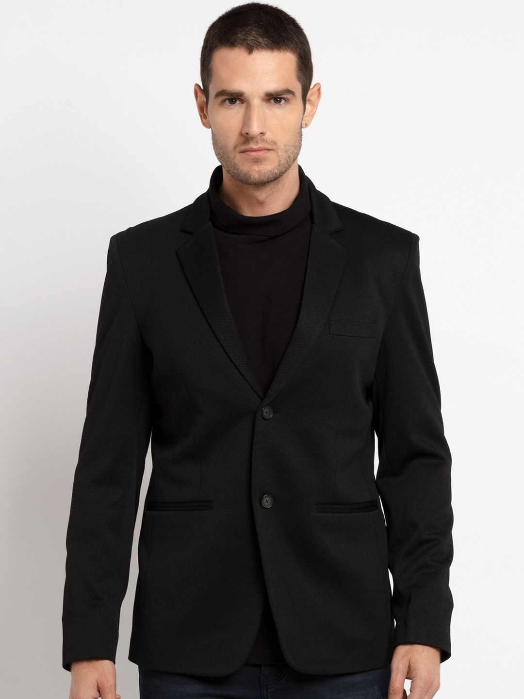 Status Quo Men Single-Breasted Casual Blazer-picture-14