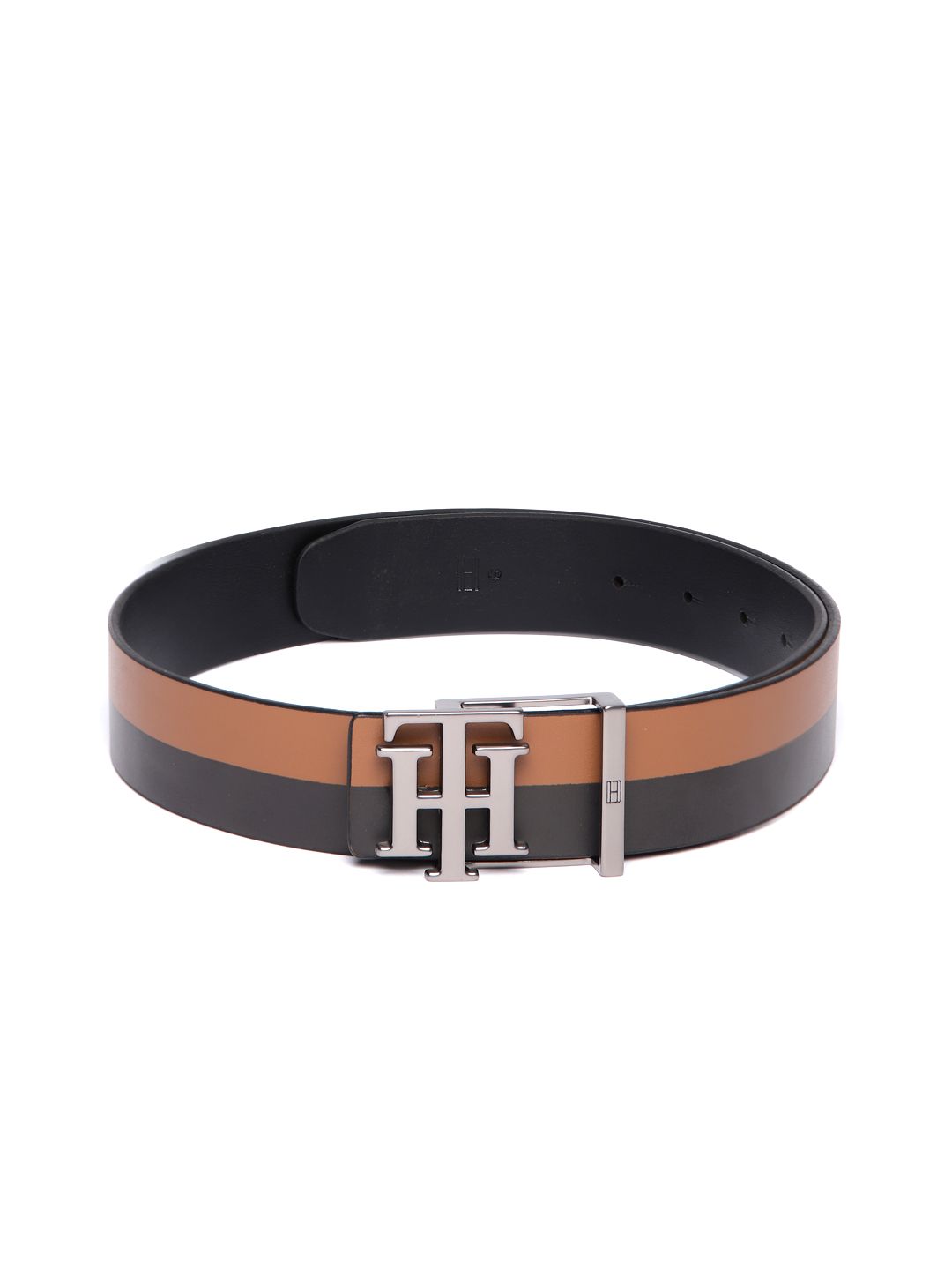 Tommy Hilfiger Men Striped Leather Formal Belt-picture-26