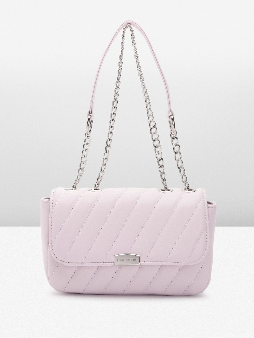 Lino Perros Structured Sling Bag with Quilted Detail-picture-38