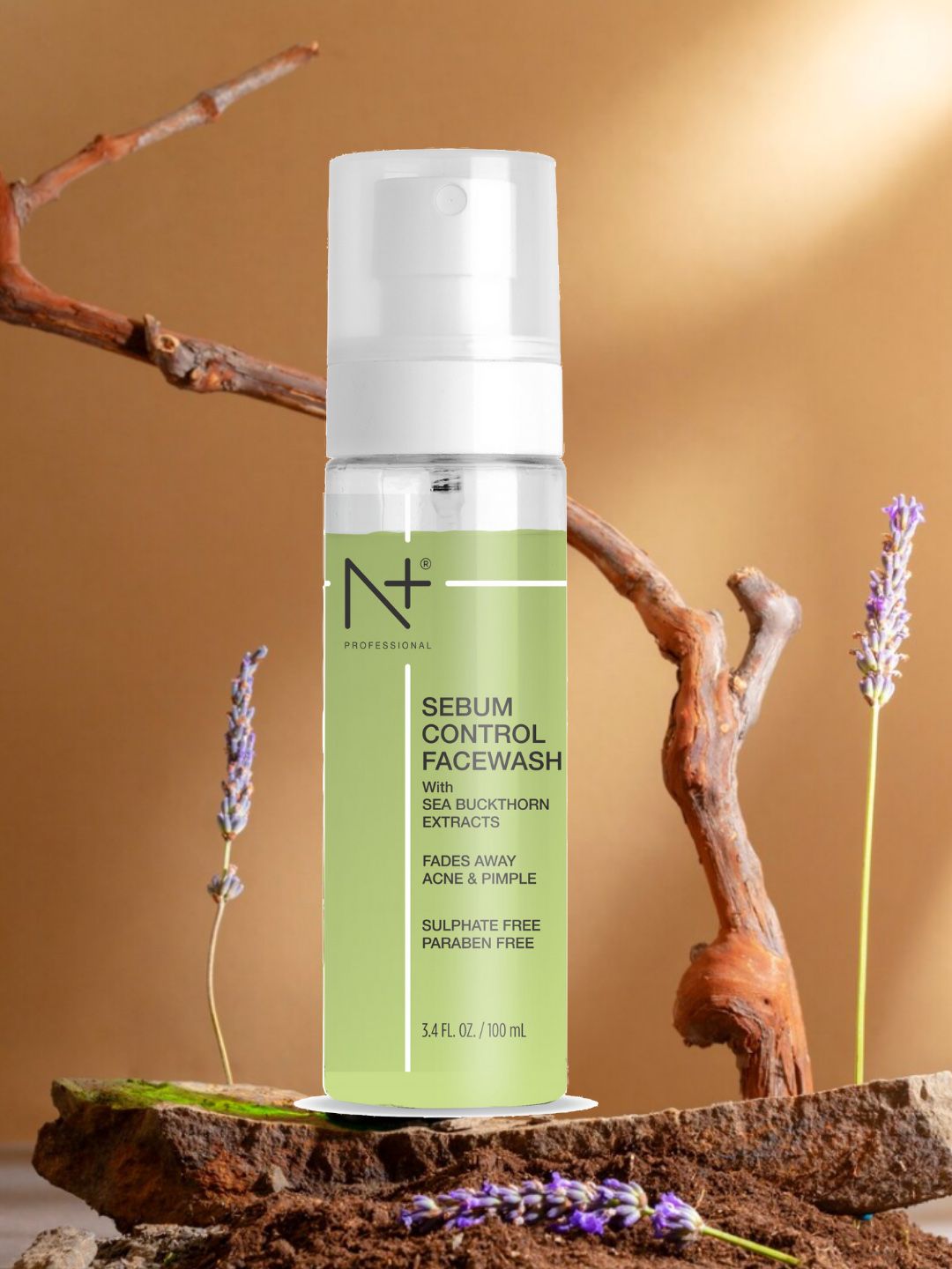 N Plus Professional Sebum Control Face Wash-100ml-image-39