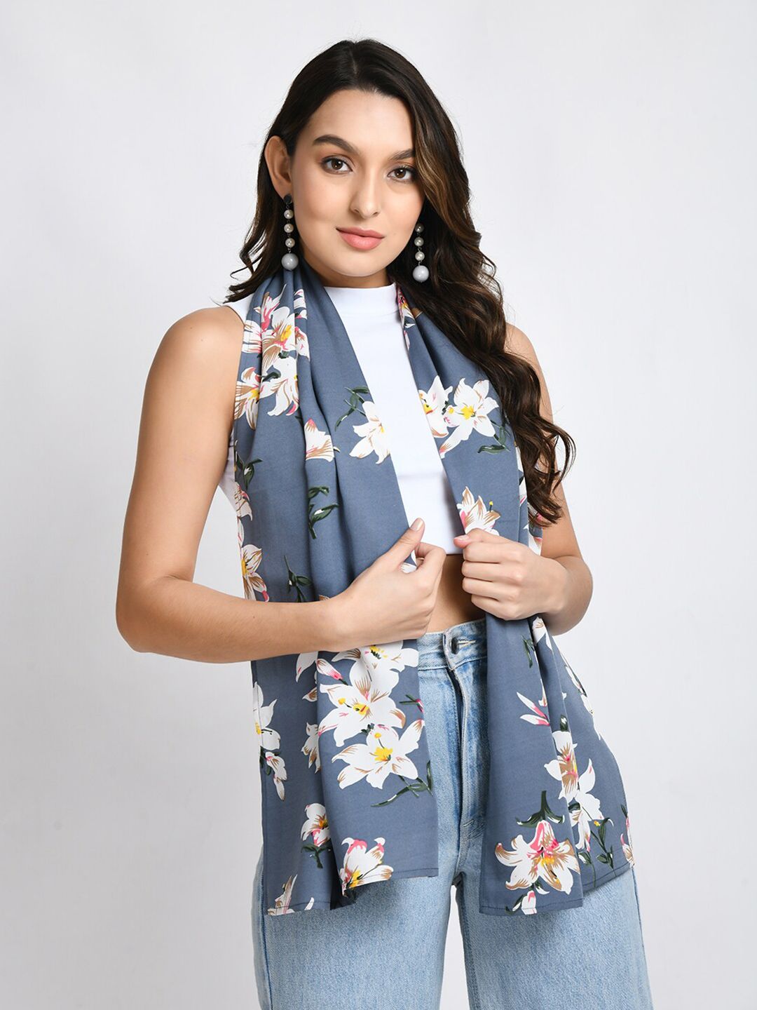 V&M Women Printed Scarf-picture-21