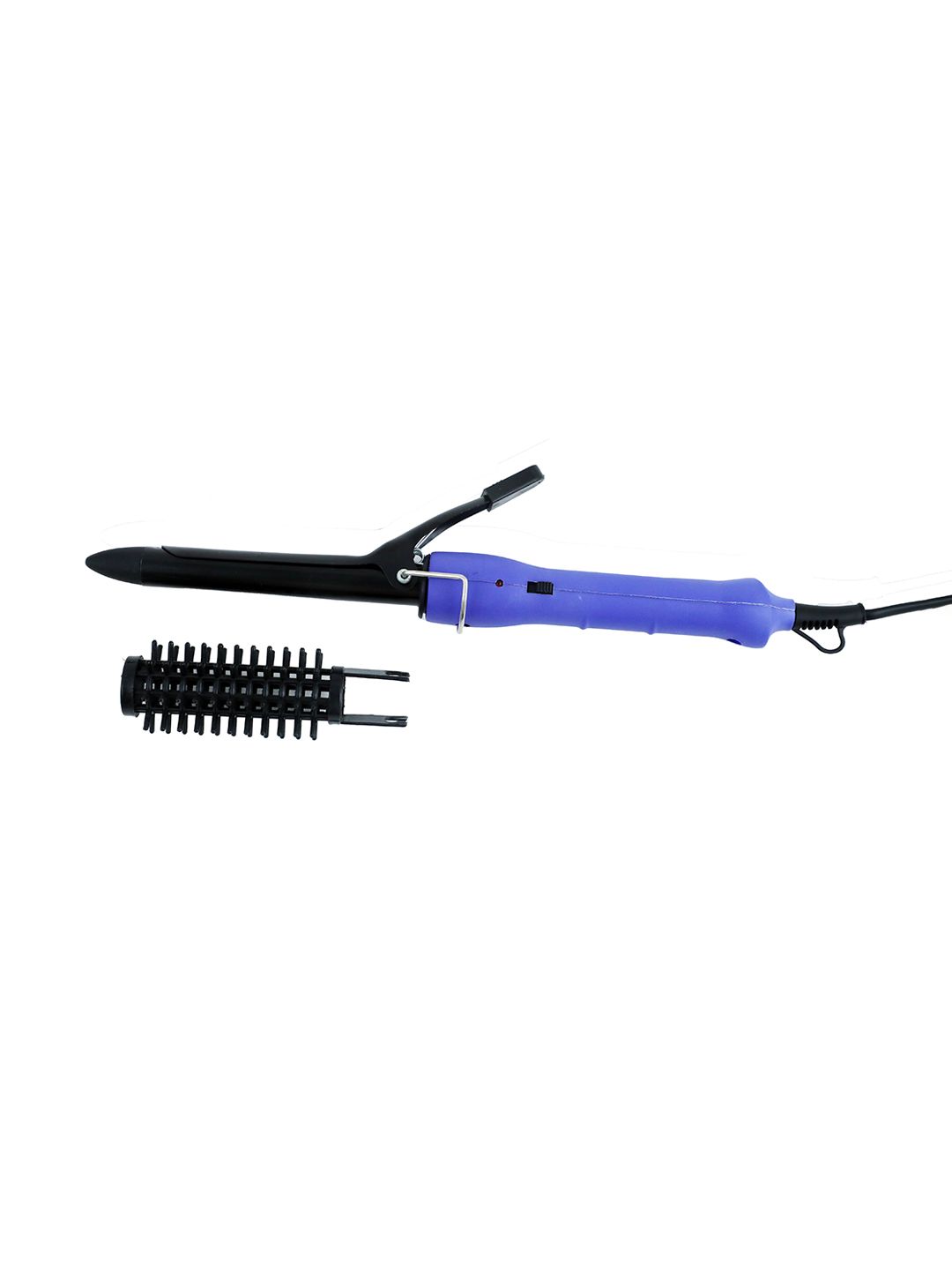 NIRVANI AIO-16B Professional 22MM Barrell Ceramic Coated Iron Rod Hair Curler - Blue-picture-10