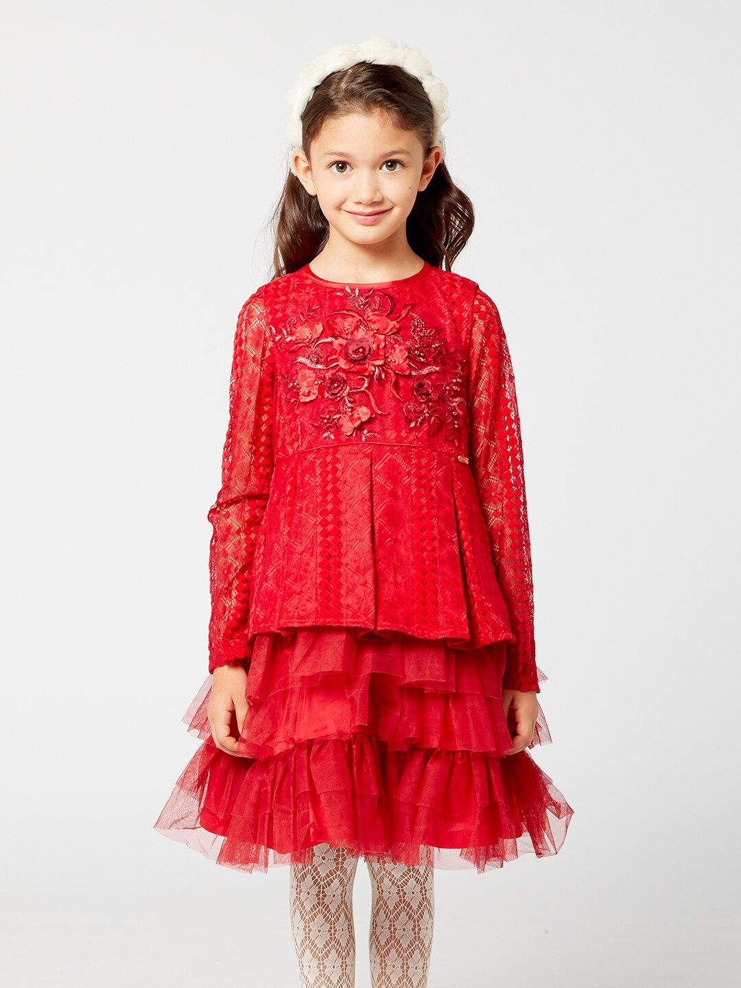 One Friday Girls Layered Dress-picture-14