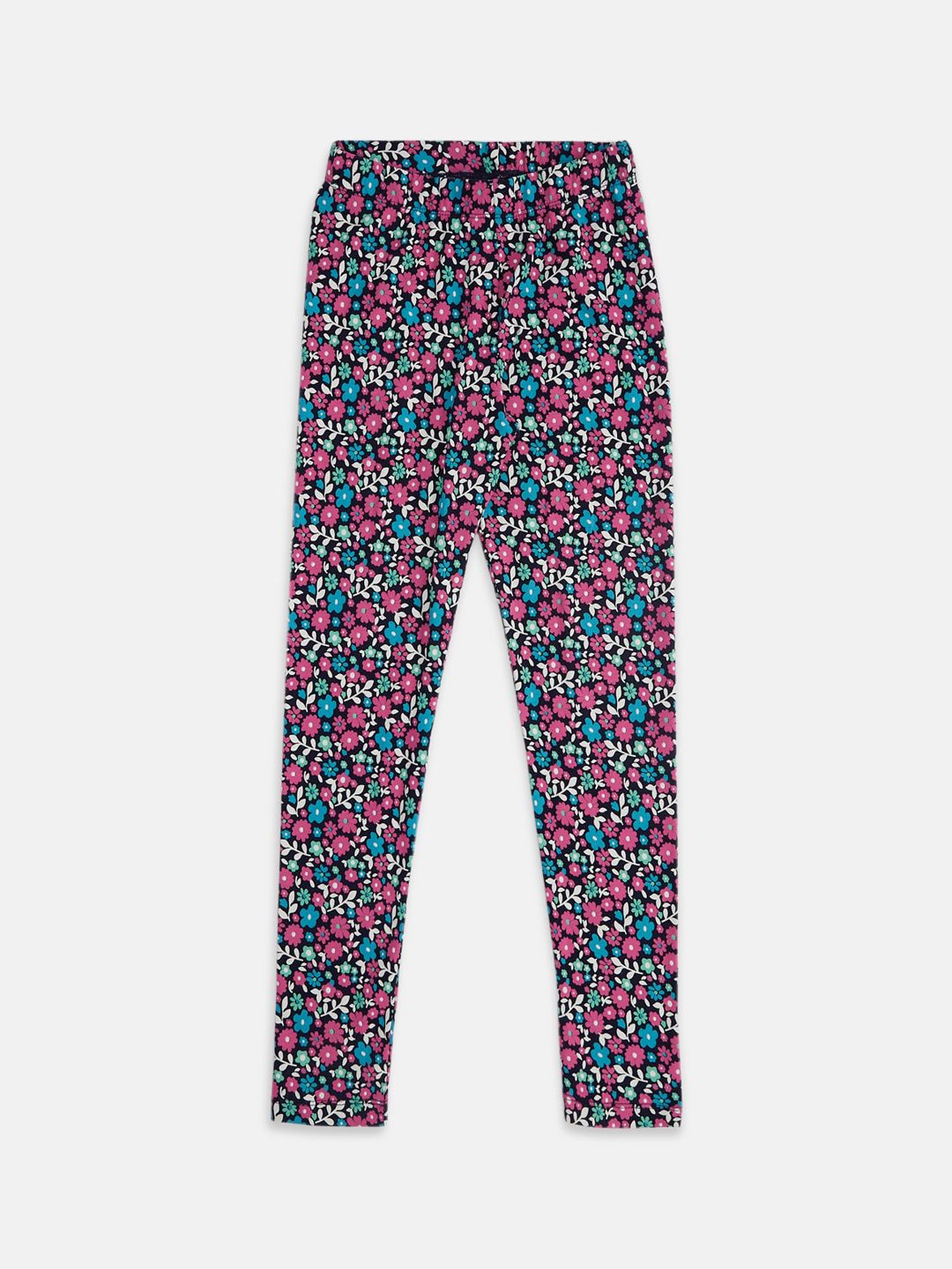 Pantaloons Junior Girls Printed Cotton Leggings-picture-40