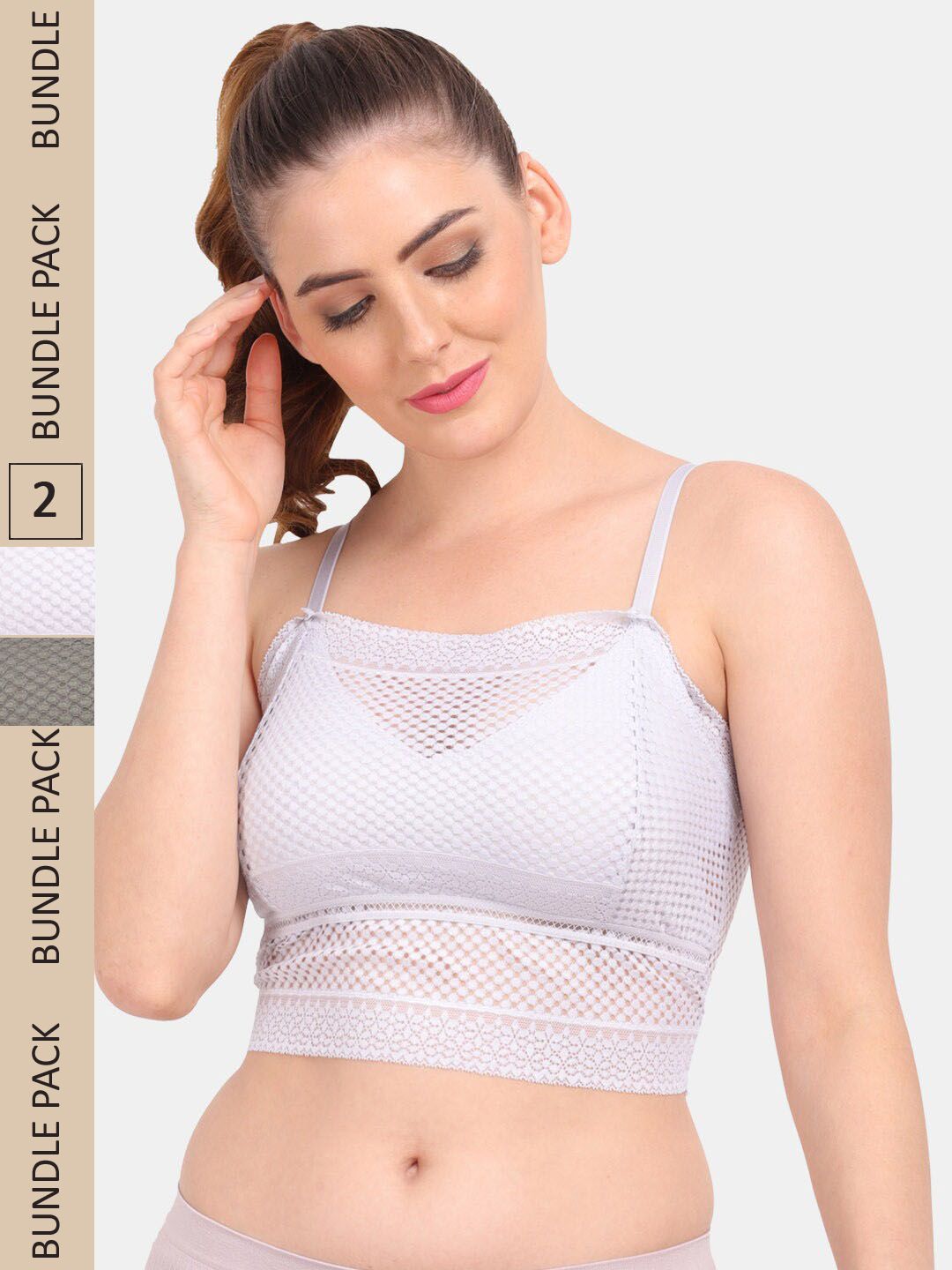 Amour Secret Pack of 2 Lightly Padded Non Wired Bra-picture-40