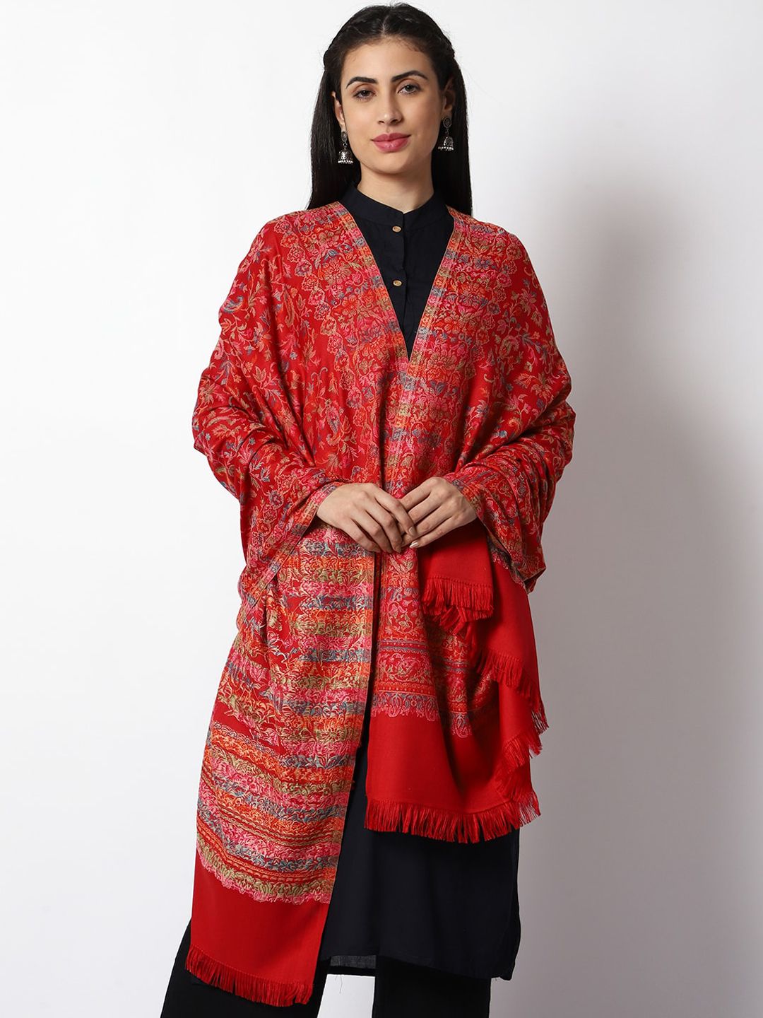 WEAVERS VILLA Women Printed Shawl-picture-37