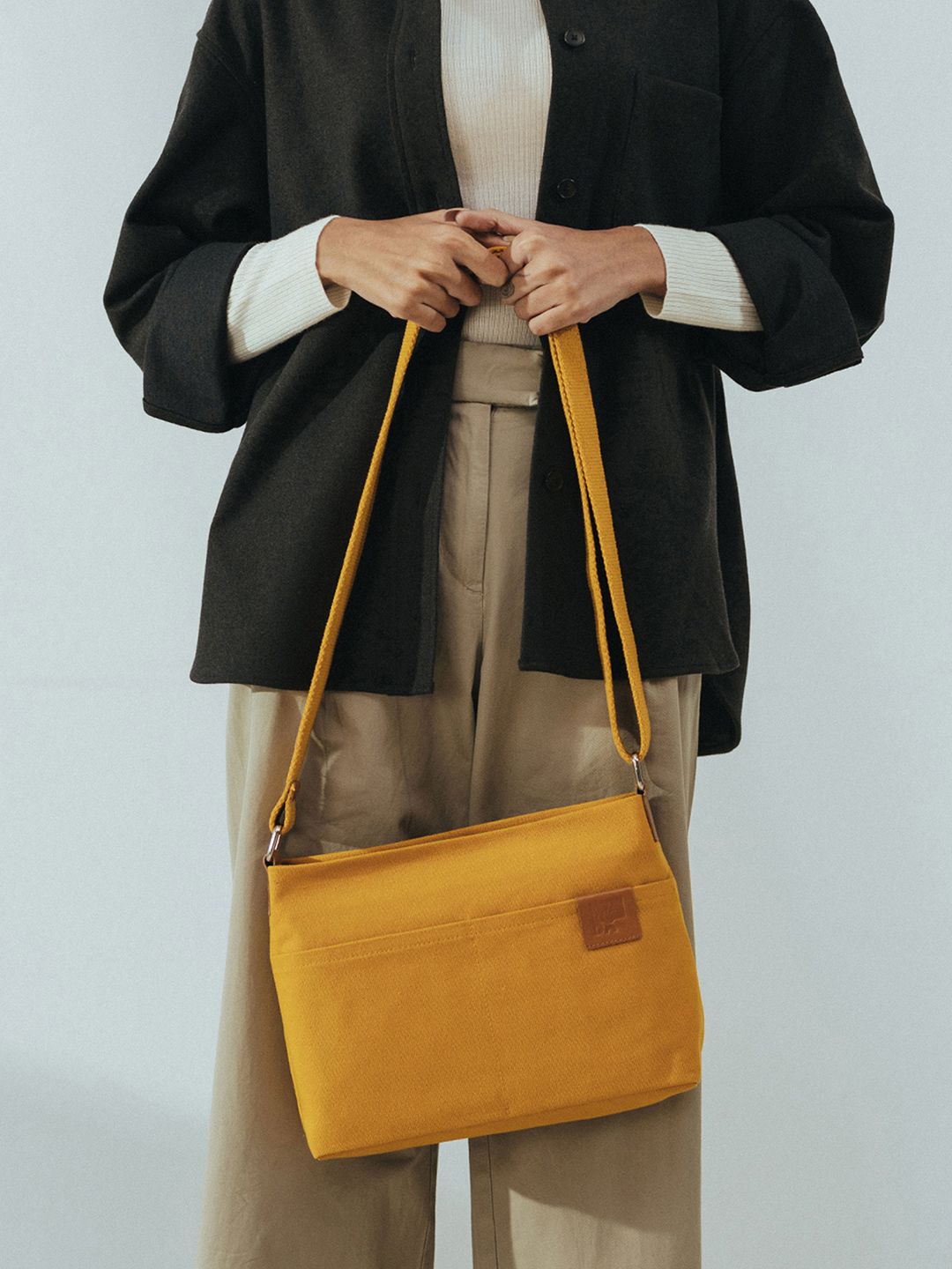 DailyObjects Colourblocked Structured Crossbody Bag-picture-22