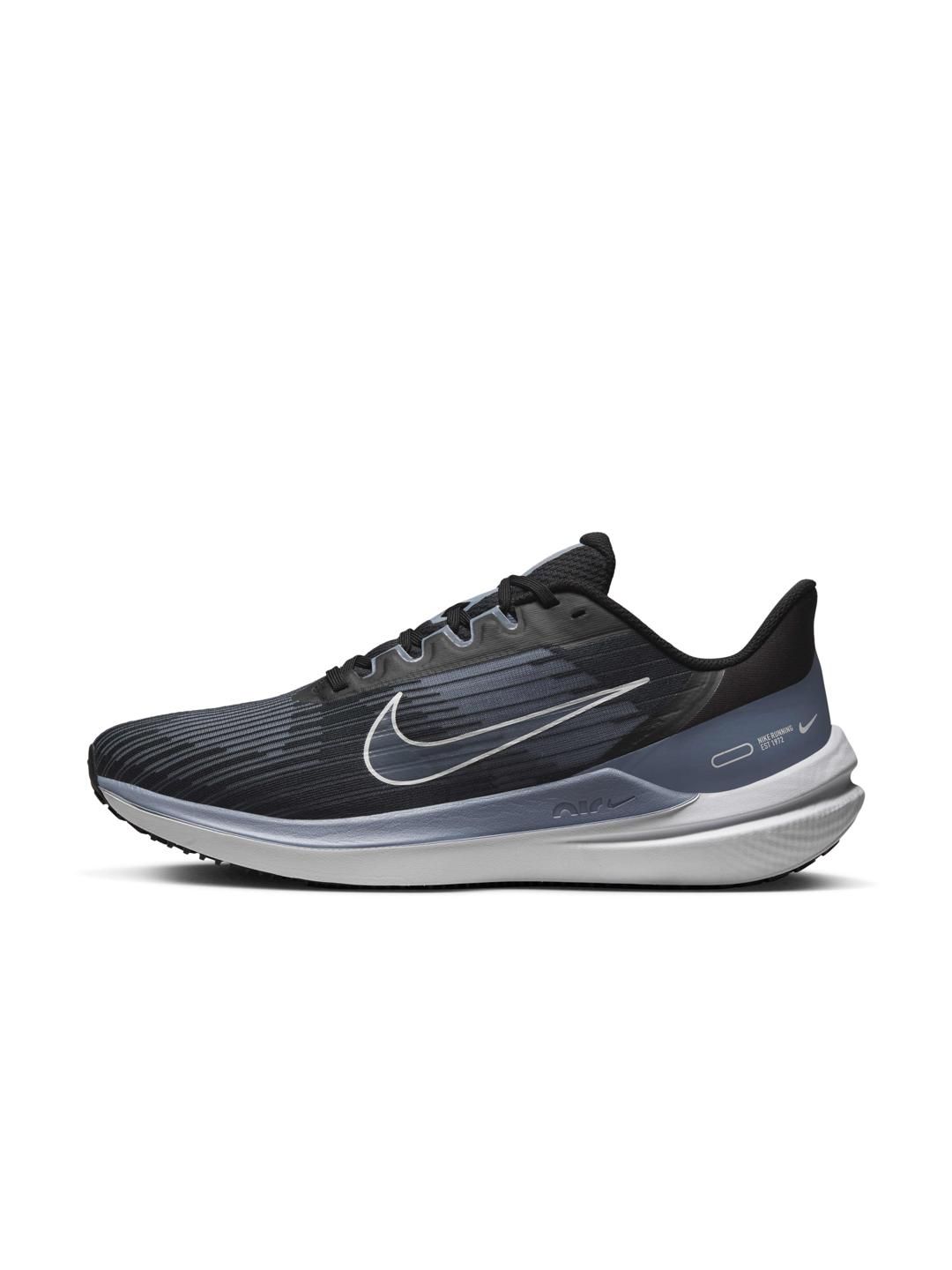 Nike Men Textured Air Winflo 9 Regular Road Running Shoes - Price History