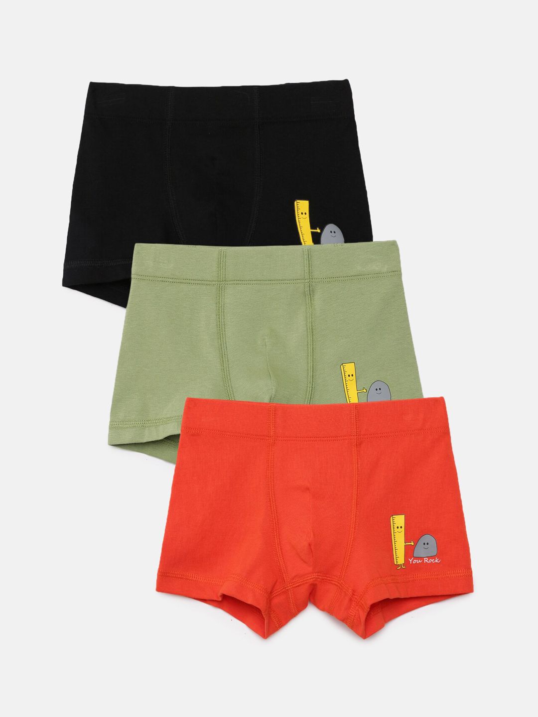 mackly Boys Pack Of 3 Printed Boxers-picture-6