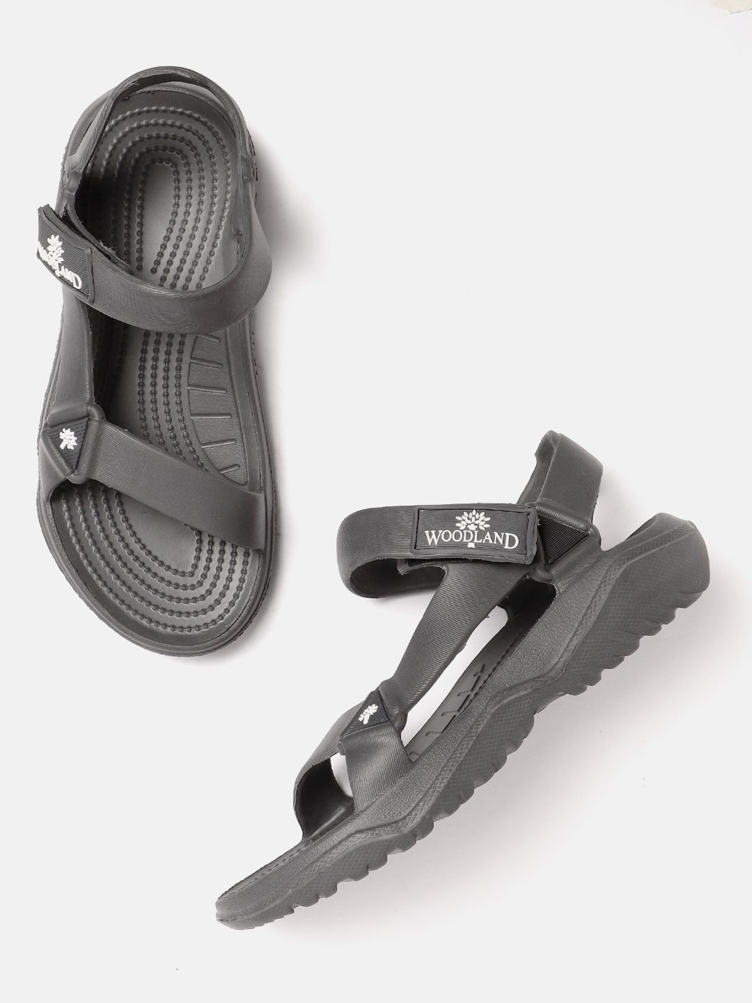 Woodland Men Brand Logo Detail Sports Sandals