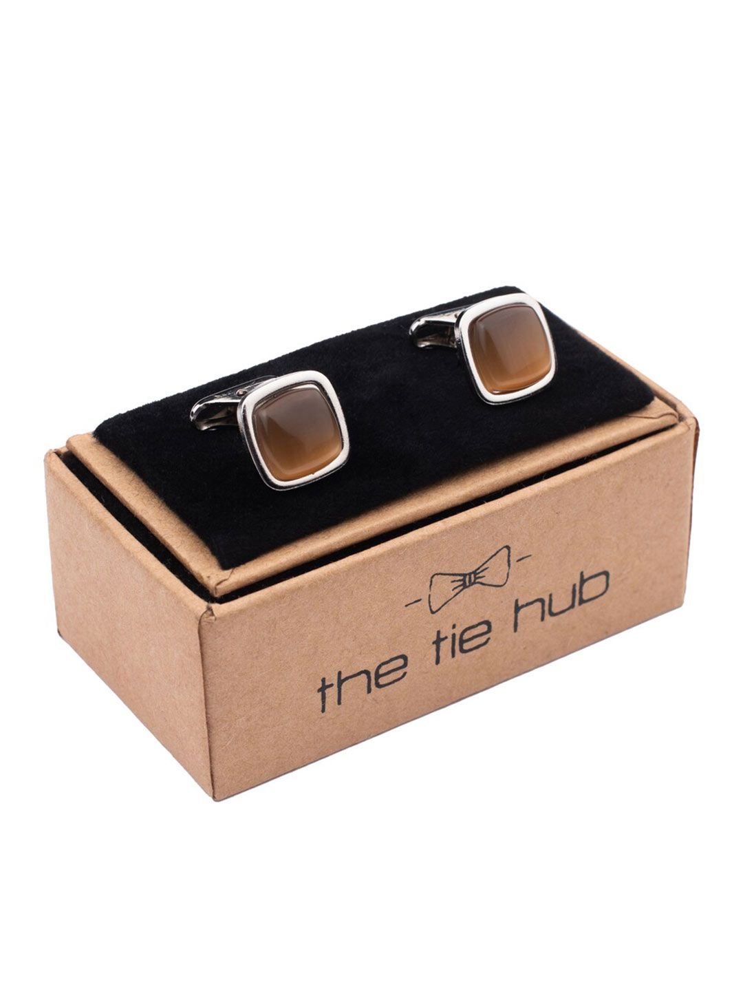 The Tie Hub Brass Cufflink-picture-22