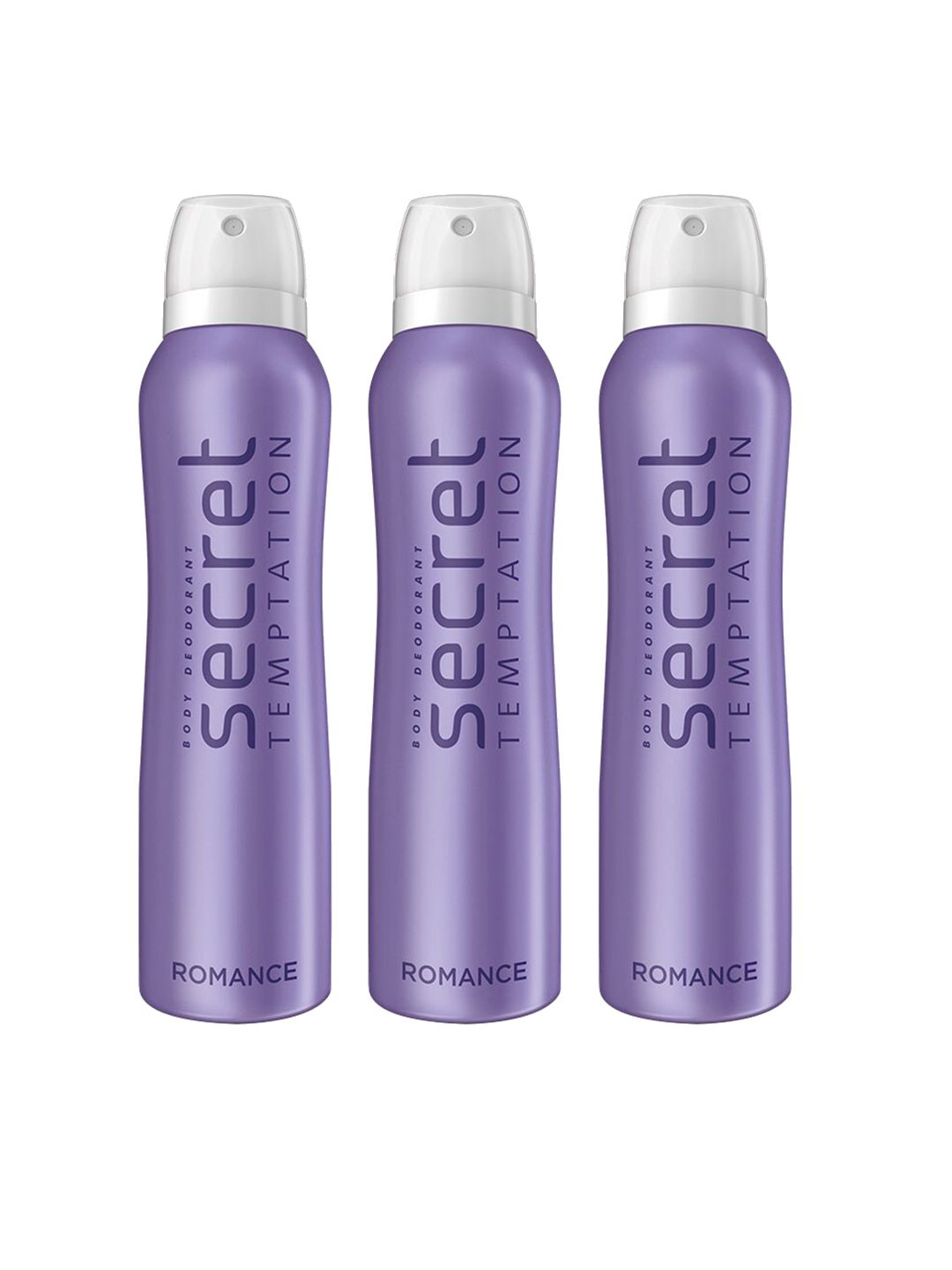 Secret Temptation Set Of 3 Body Deodorants - Romance 225 ml Each-picture-51
