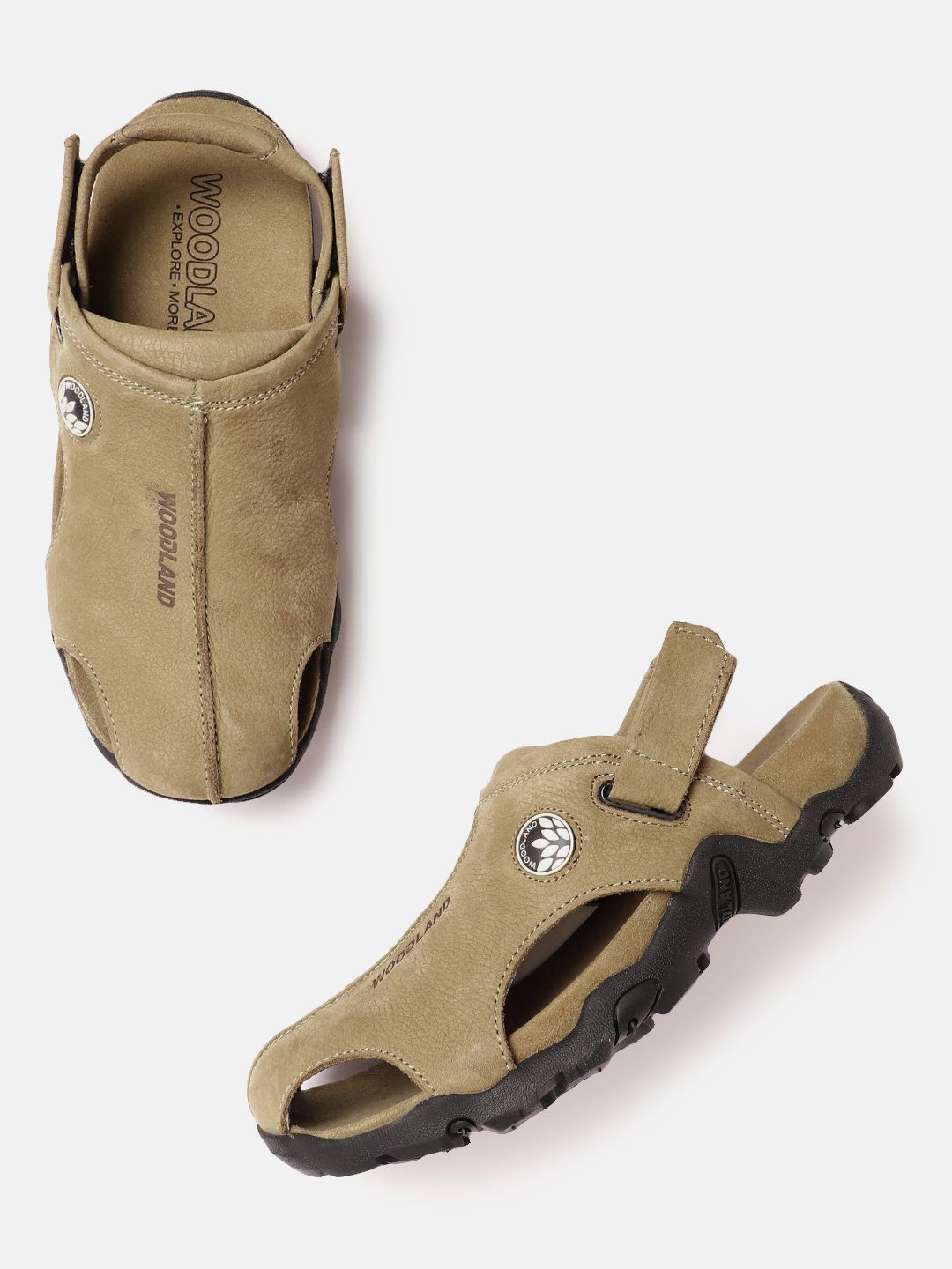 Woodland Men Leather Clogs - Price History