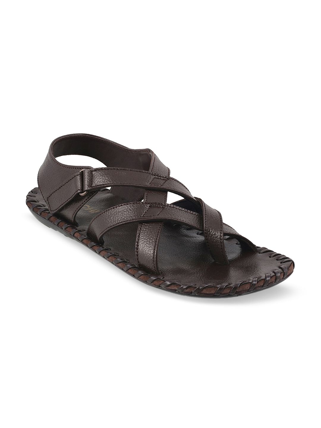 Mochi Men Brown Sandals-picture-26