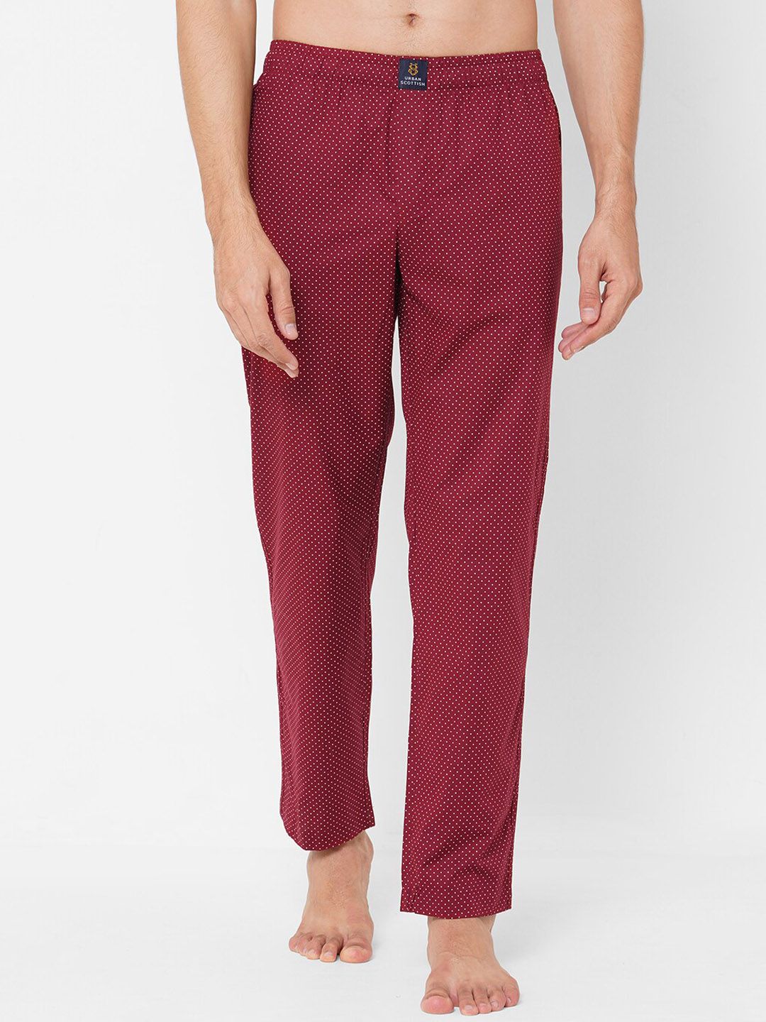 URBAN SCOTTISH Men Printed Cotton Lounge Pants-picture-38