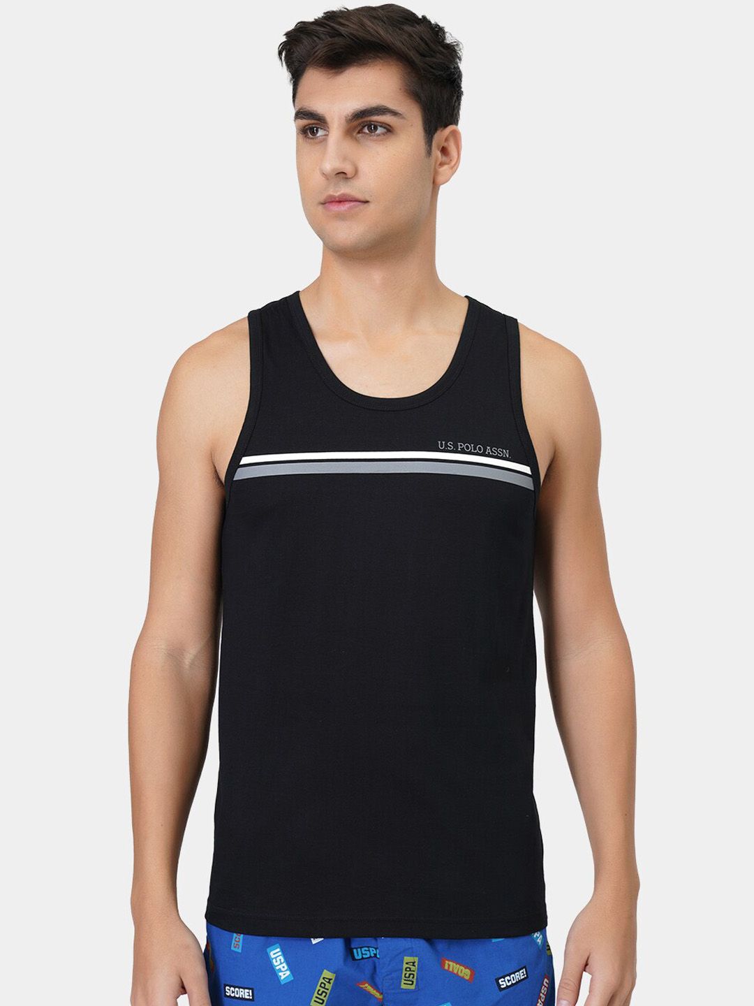 U.S. Polo Assn. Men Comfort-Fit Pure Cotton Innerwear Vests EV005-002-P1-picture-22