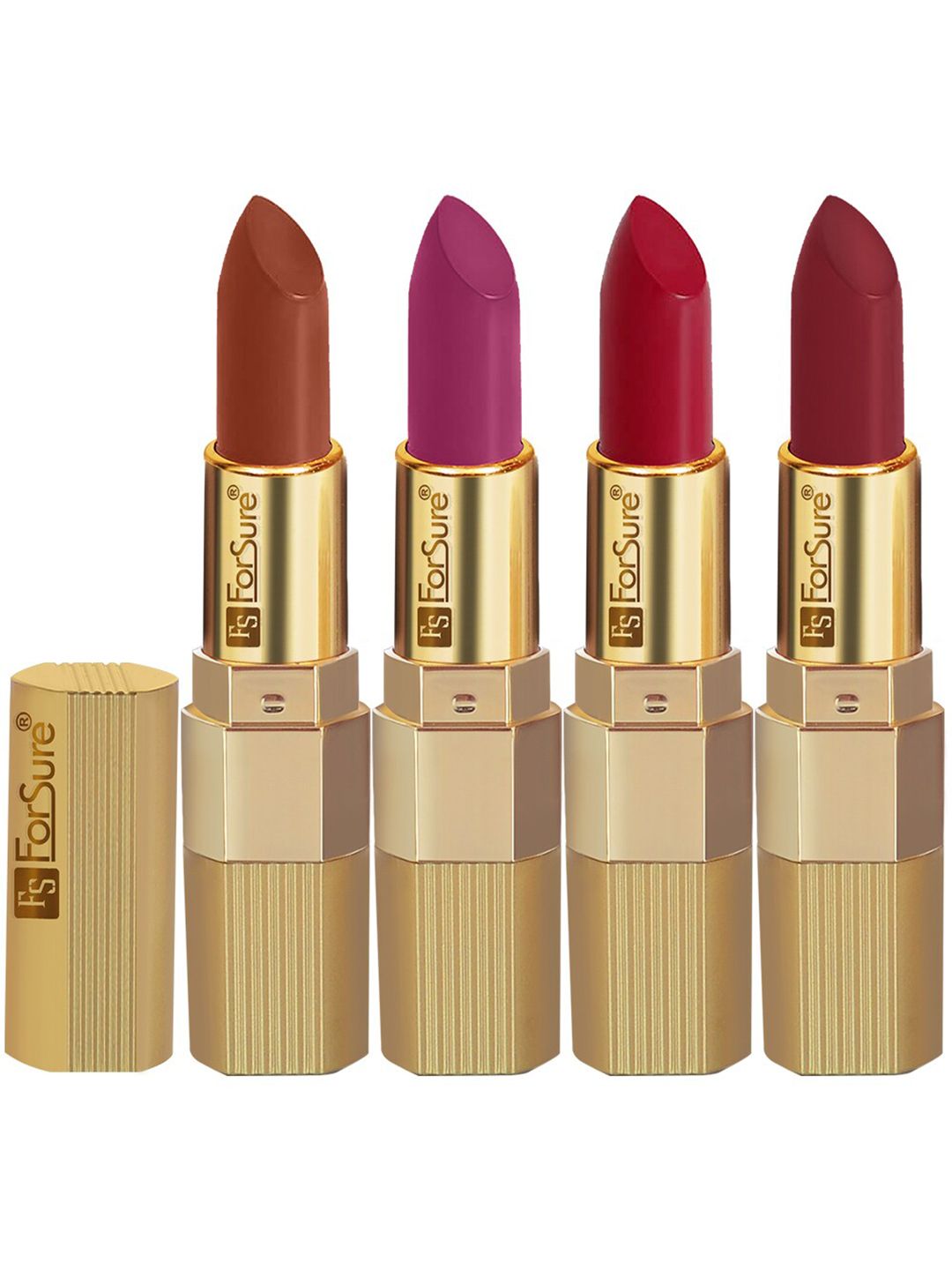 ForSure Xpression Set Of 4 Long Lasting Matte Lipsticks 3.5 gm Each-picture-15