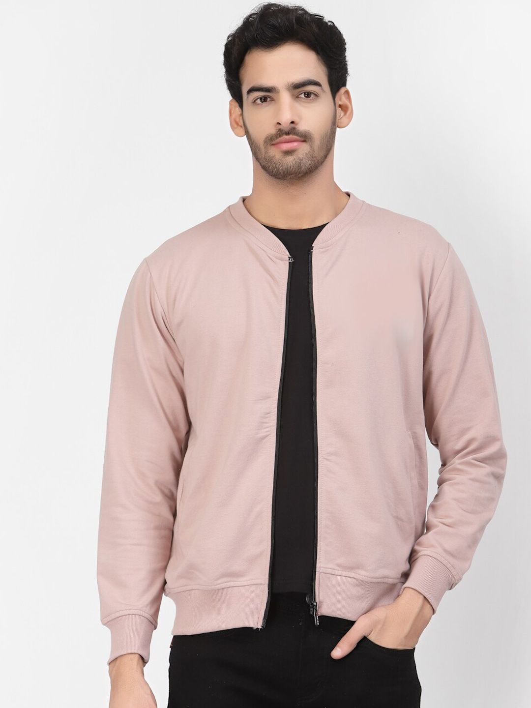 PAUSE SPORT Men Fleece Lightweight Outdoor Bomber Jacket-picture-15