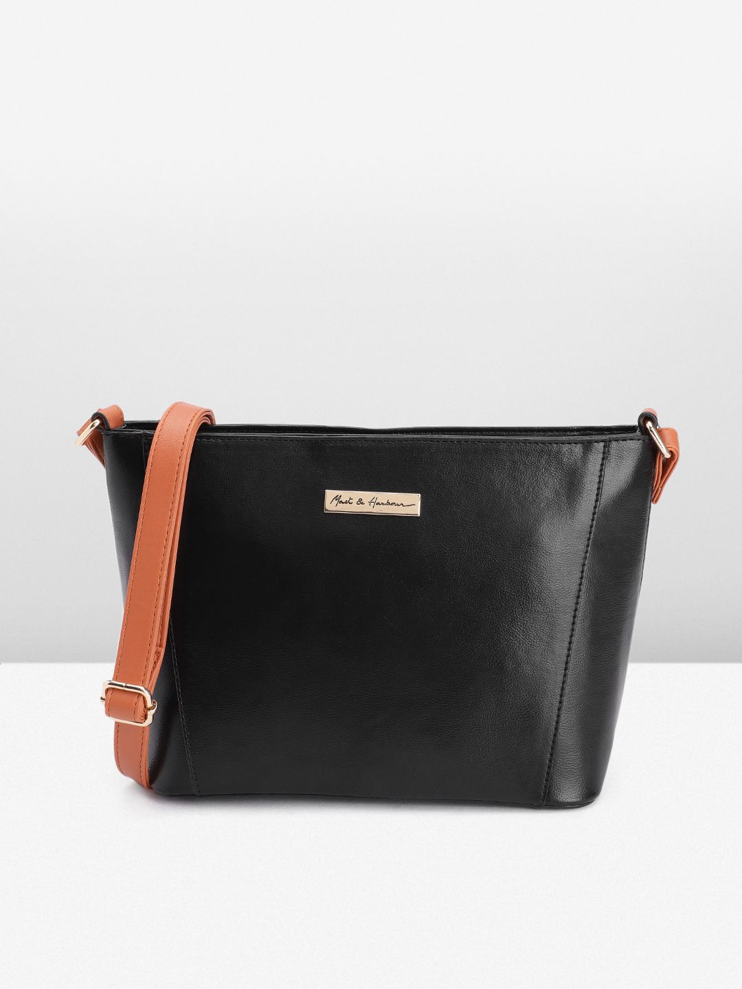 Buy Mast & Harbour Pink & White Colourblocked Shoulder Bag - Handbags for  Women 10521294 | Myntra