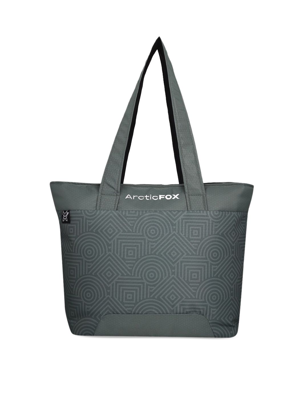 Arctic Fox Geometric Printed Structured Shoulder Bag-picture-57