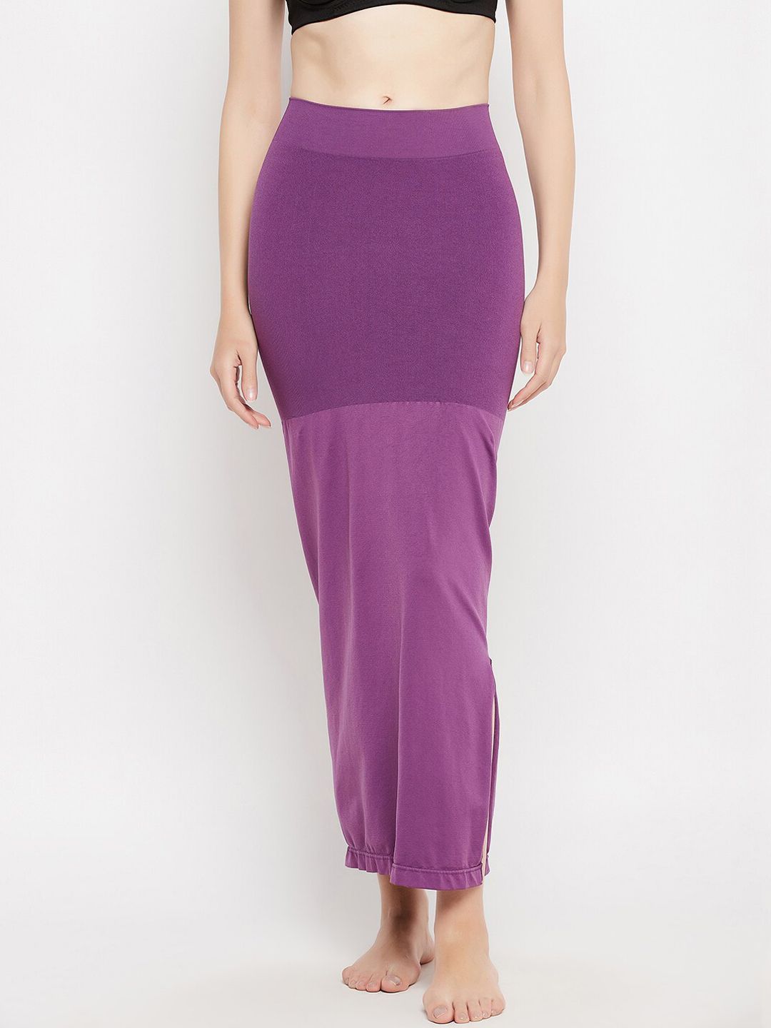 Clovia Women Saree Shapewear with Side Slit-image-40