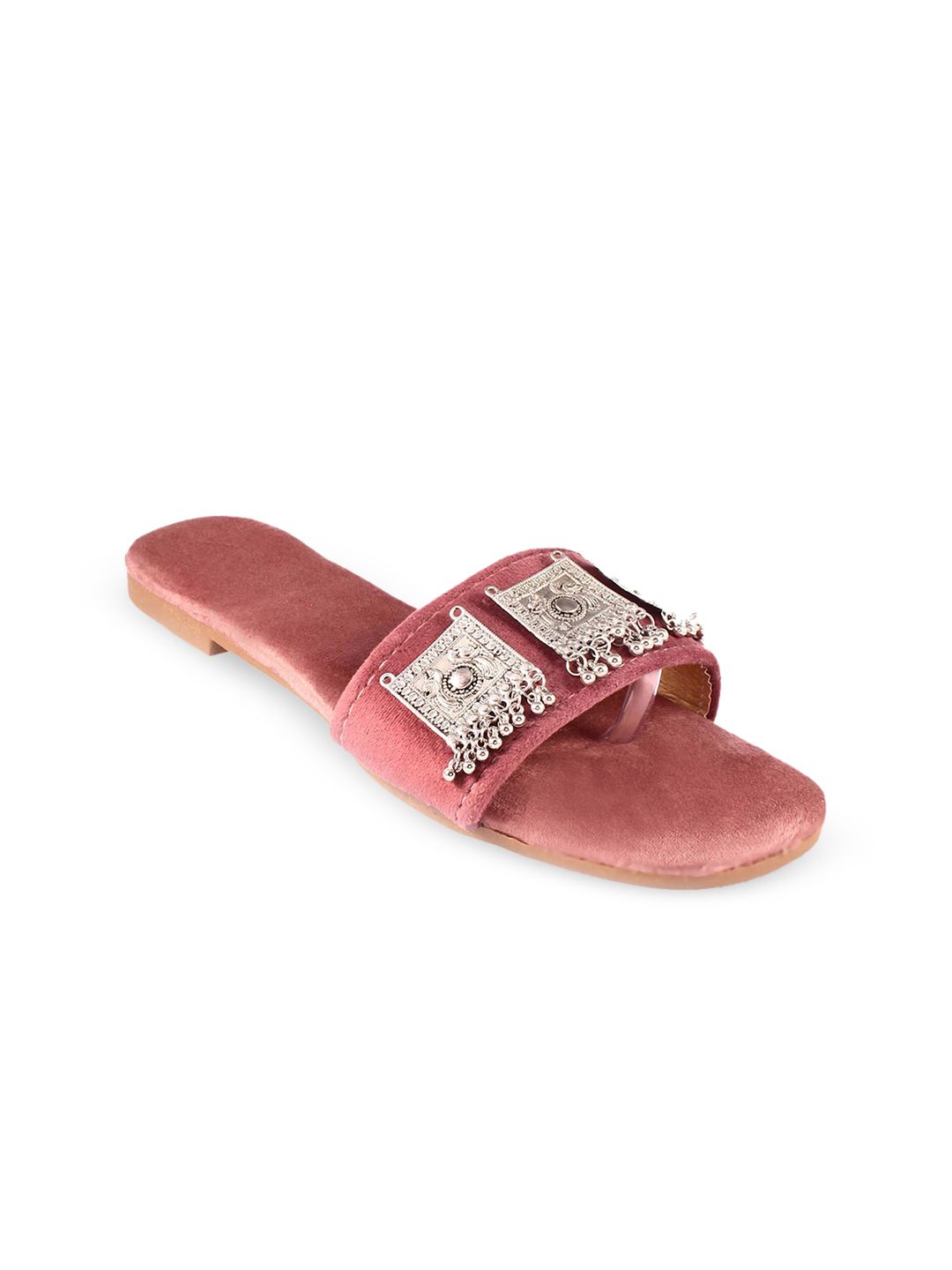 Apratim Women Embellished Open Toe Flats-picture-23
