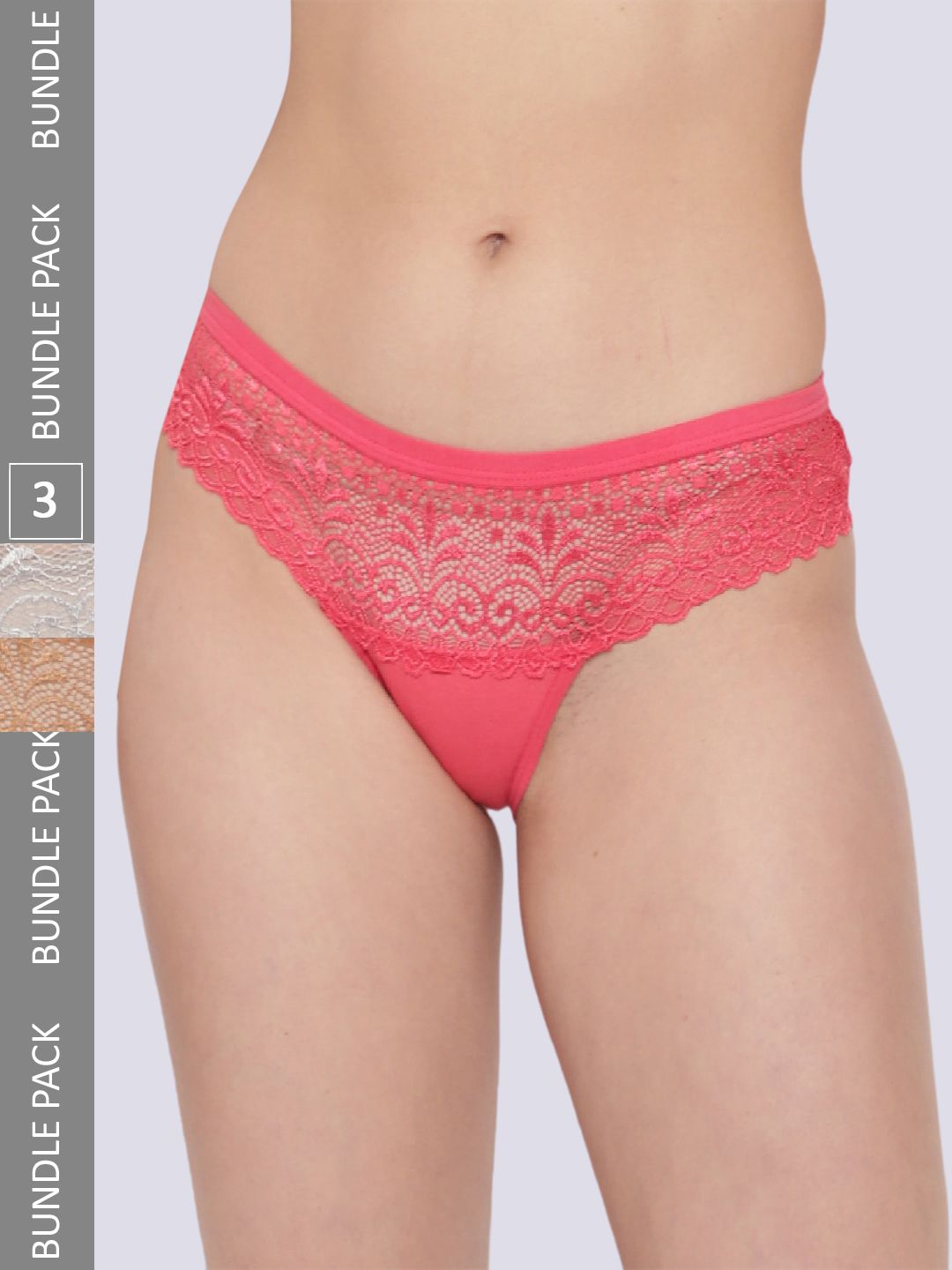 JJAAGG T Women Pack Of 3 Bikini Briefs-picture-57