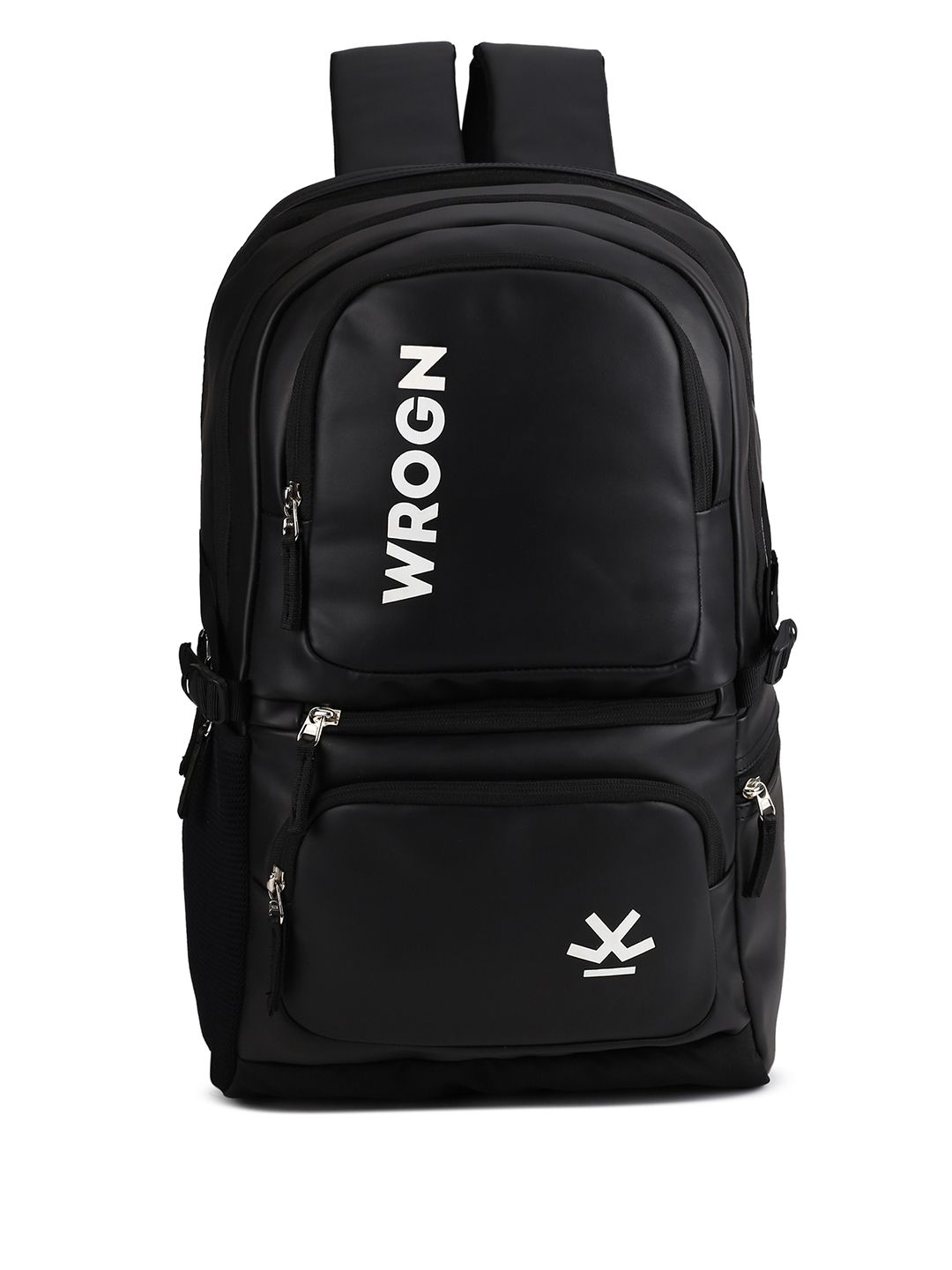WROGN Brand Logo Backpack with Reflective Strip