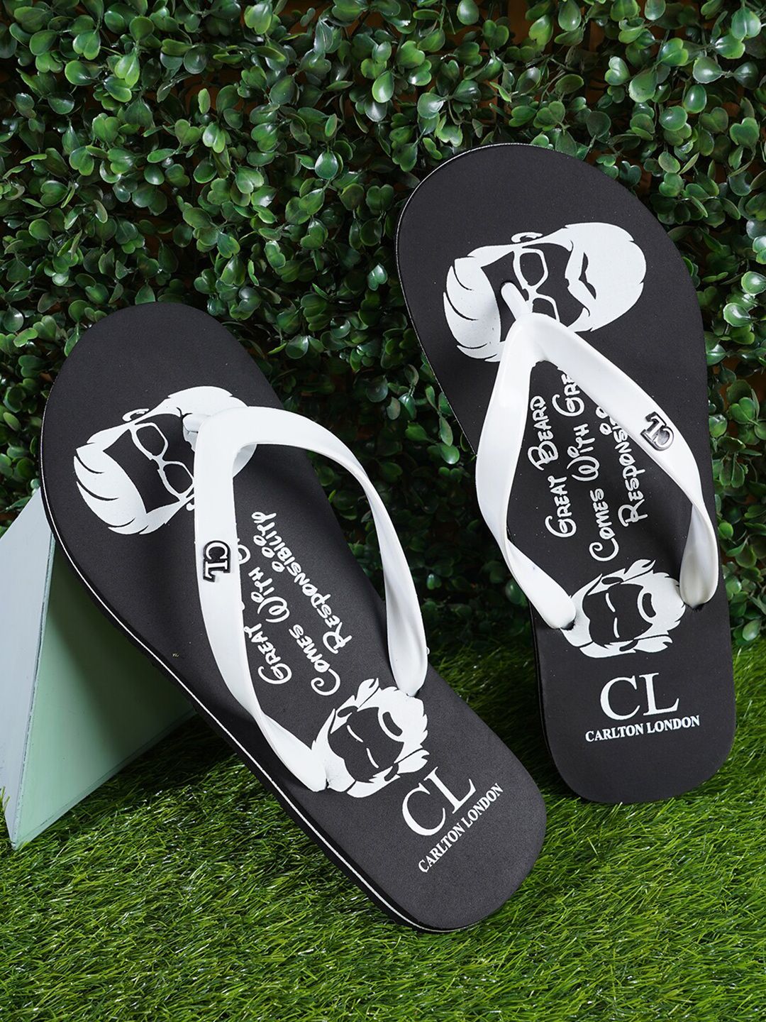 Carlton London Men Printed Rubber Thong Flip-Flops-picture-39