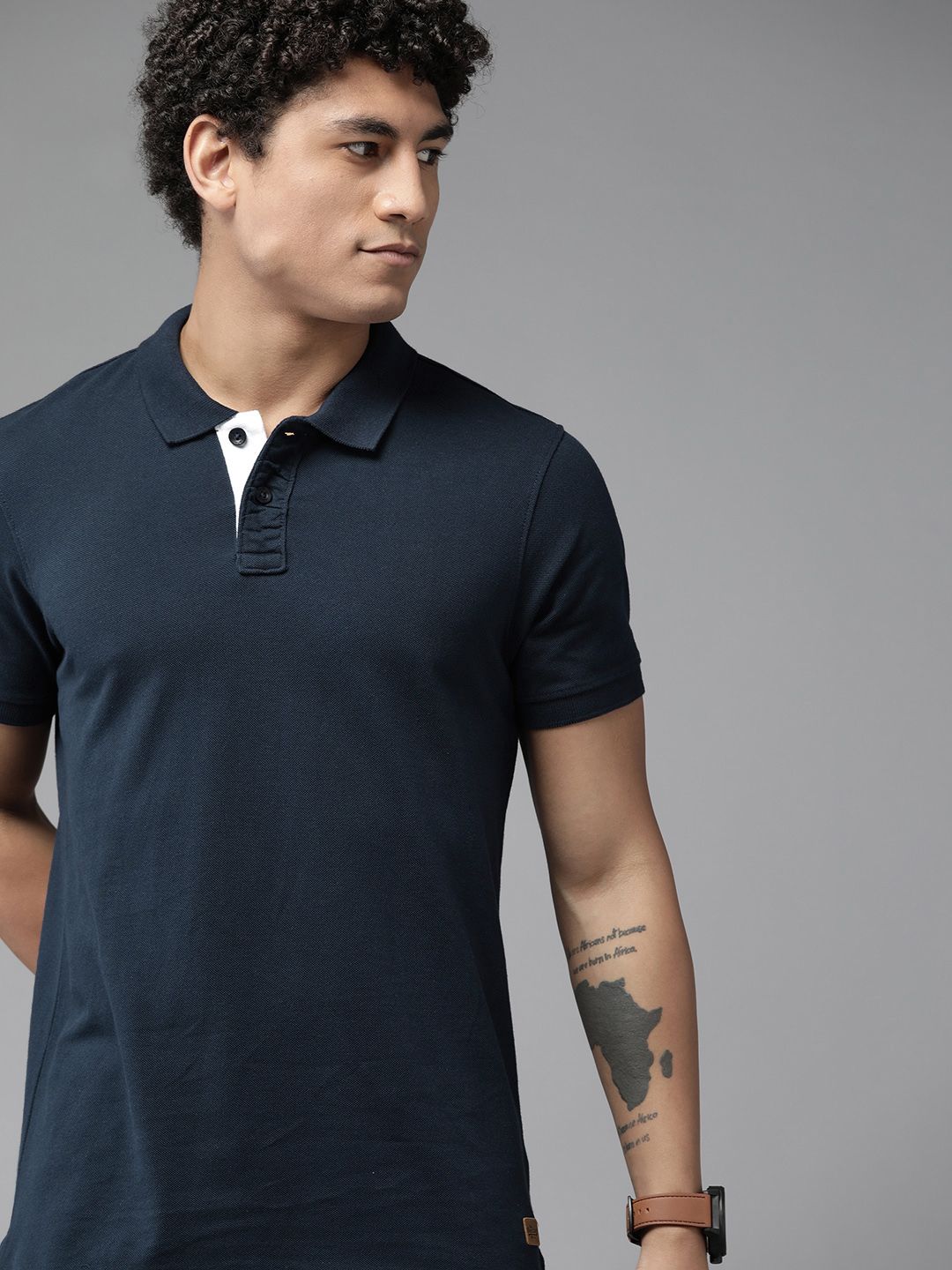 The Roadster Lifestyle Co. Men Polo Collar T-shirt - Price History