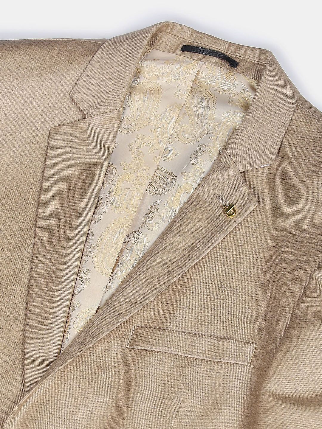 Buy Louis Philippe Louis Philippe Men Woolen Solid Single-Breasted Long  Sleeves Tailored Tweeds Formal Blazer at Redfynd