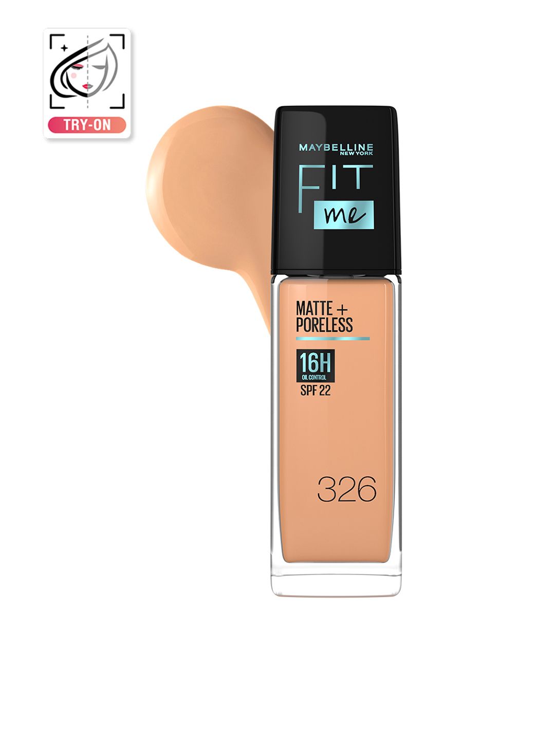 Maybelline New York Fit Me Matte+Poreless Liquid Foundation 30 ml - Warm Tan 326-picture-58