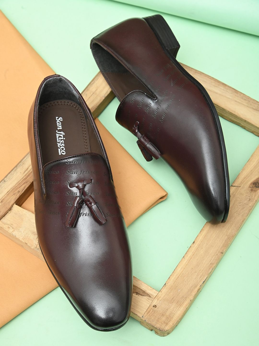 San Frissco Men Formal Slip-On Shoes-picture-34