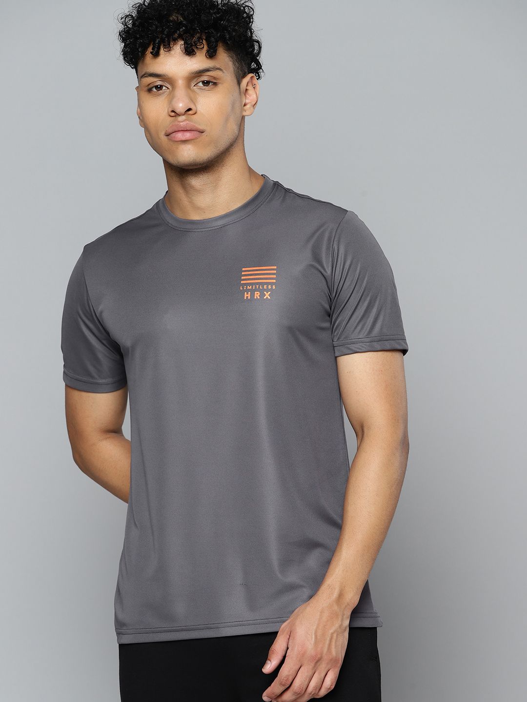 HRX by Hrithik Roshan Printed Rapid-Dry Training or Gym T-shirt-picture-53