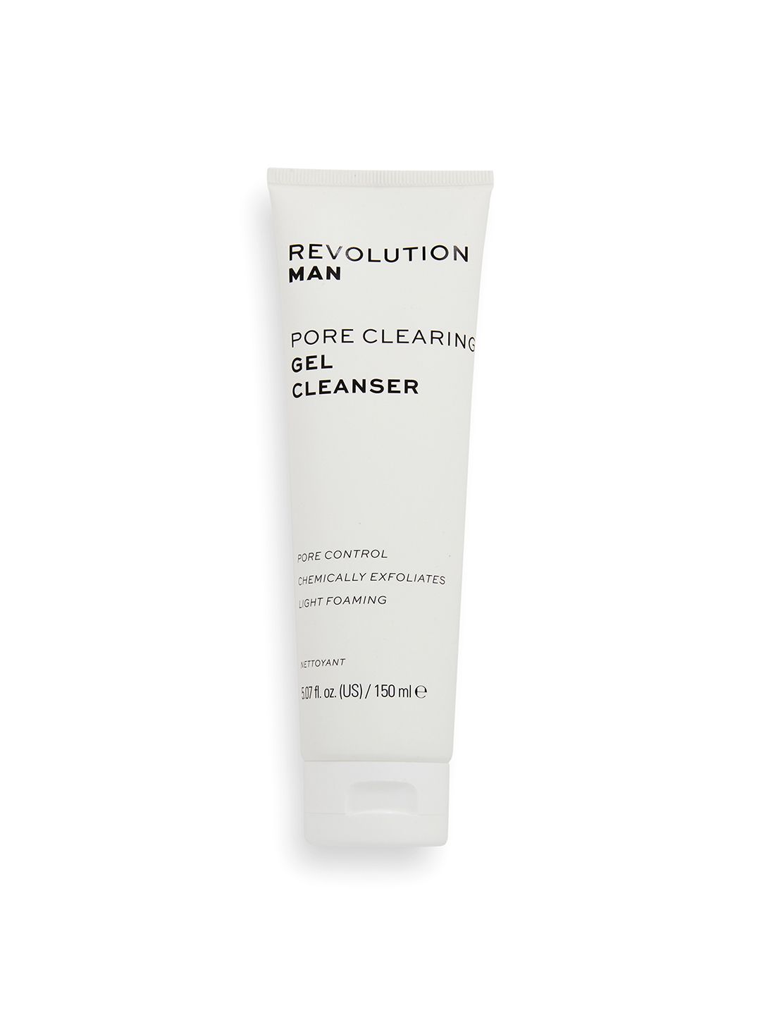 REVOLUTION MAN Pore Clearing Gel Cleanser with Salicylic Acid for Oily Skin - 150ml-image-3