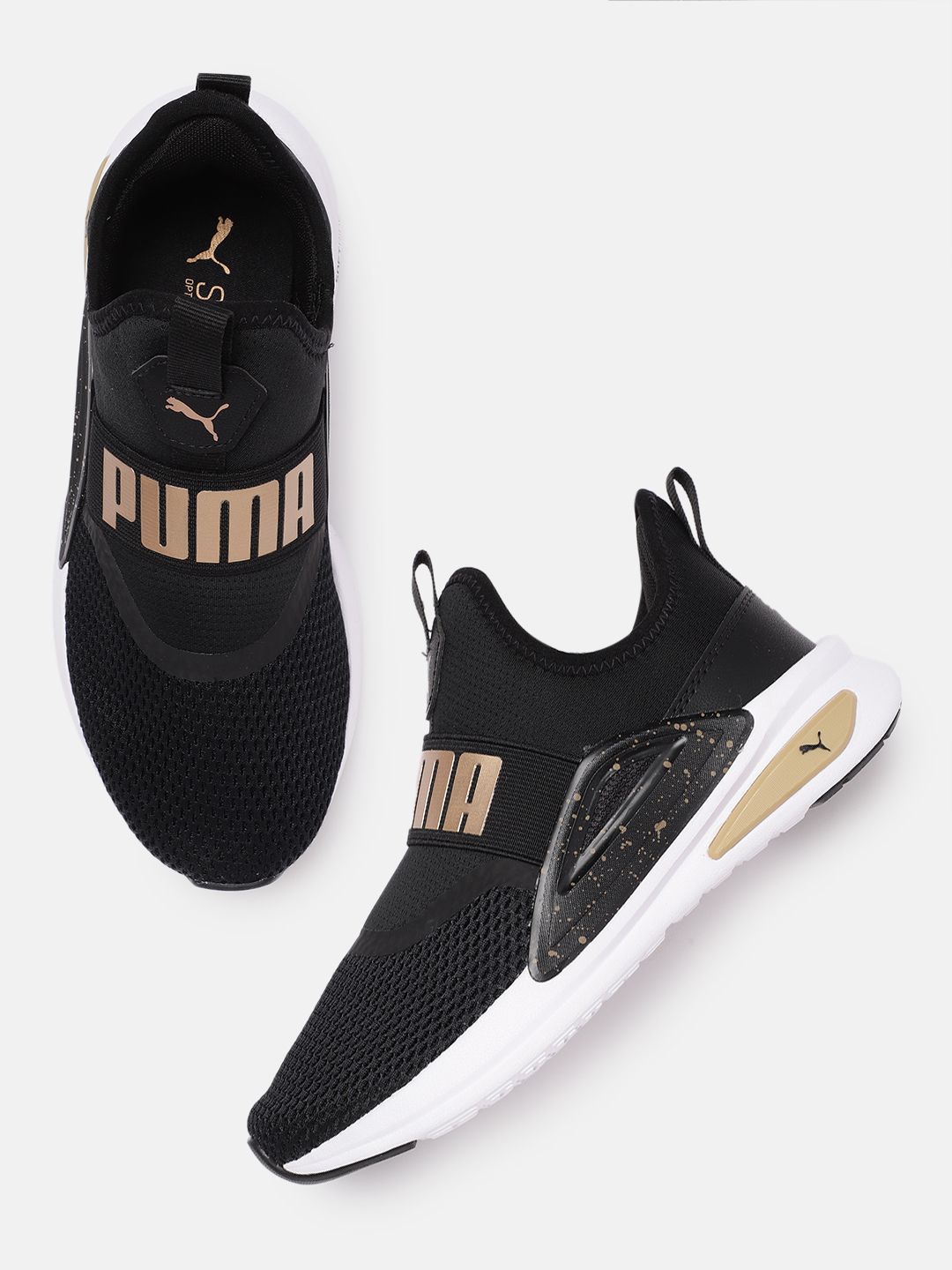 Puma Unisex Solid Softride Enzo Evo Slip Spkle Road Running Shoes ...
